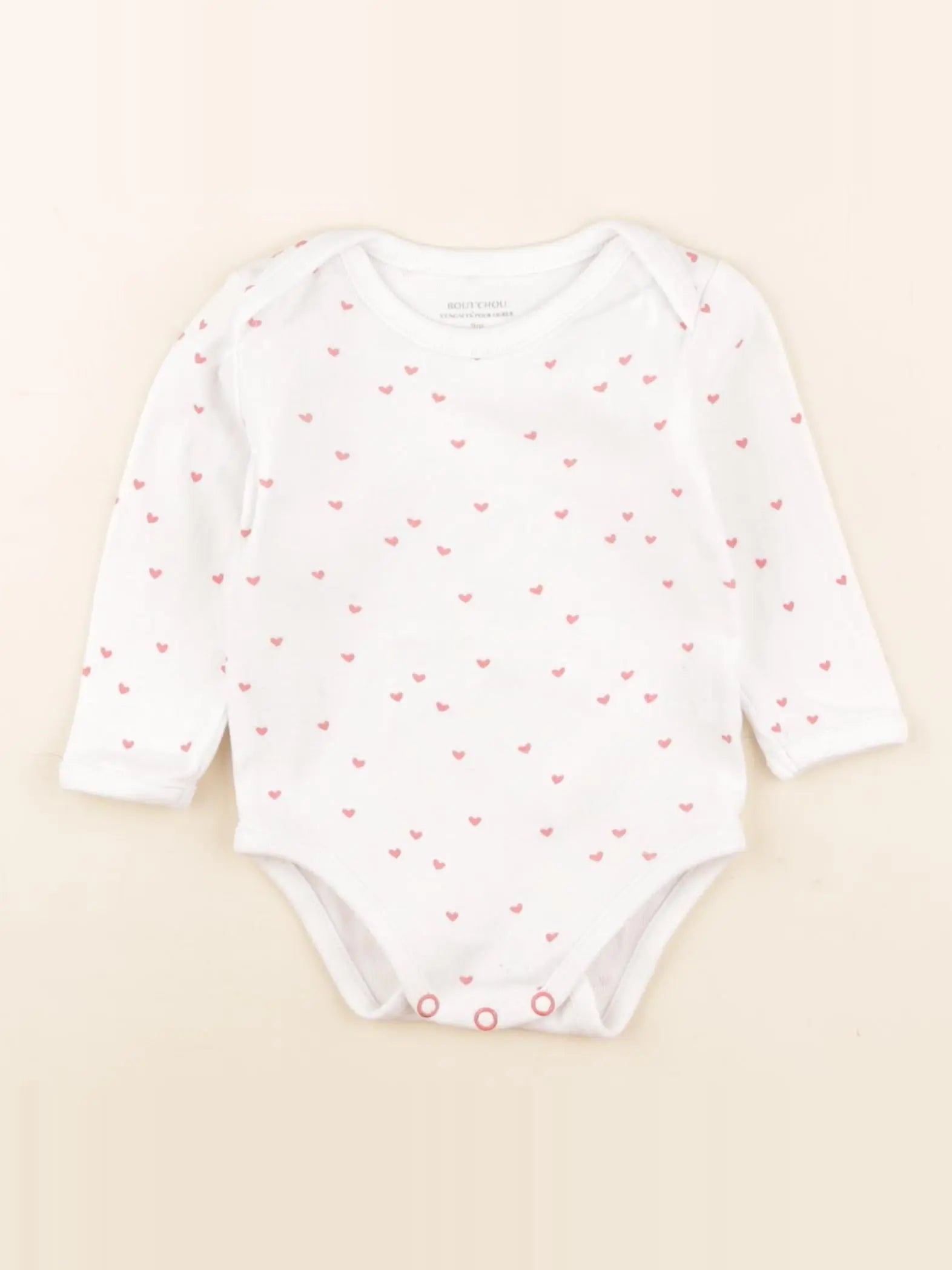Boutchou - body blanc - 9 mois