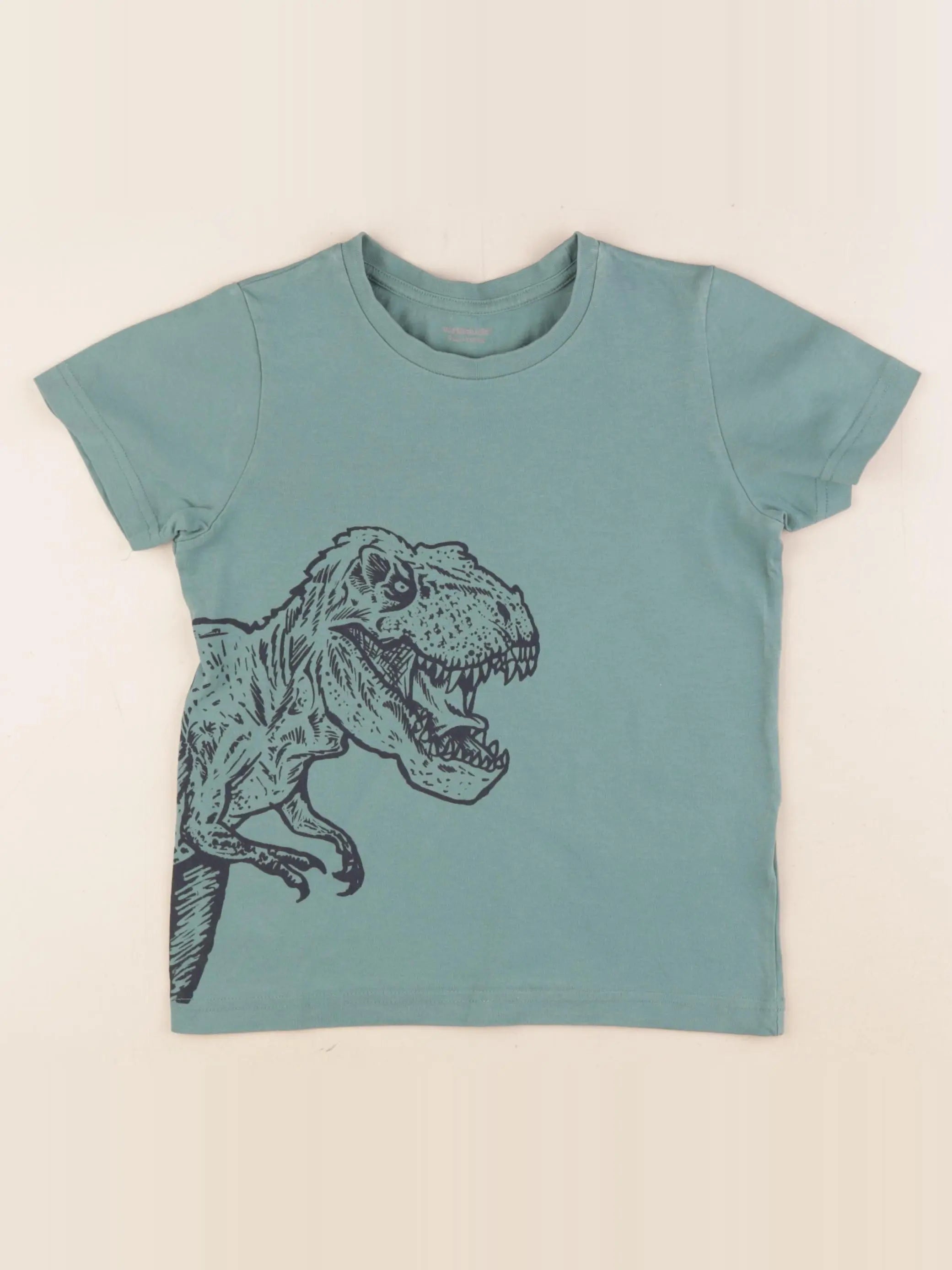 Vertbaudet - tee-shirt vert - 6 ans