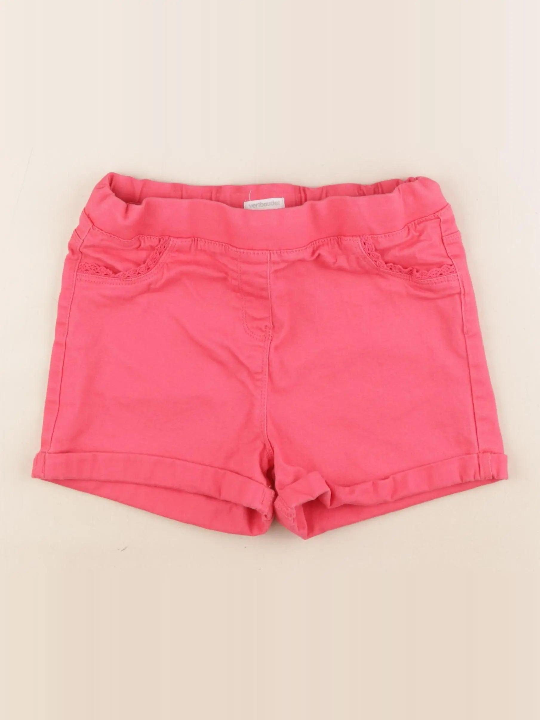 Vertbaudet - short rose - 12 ans