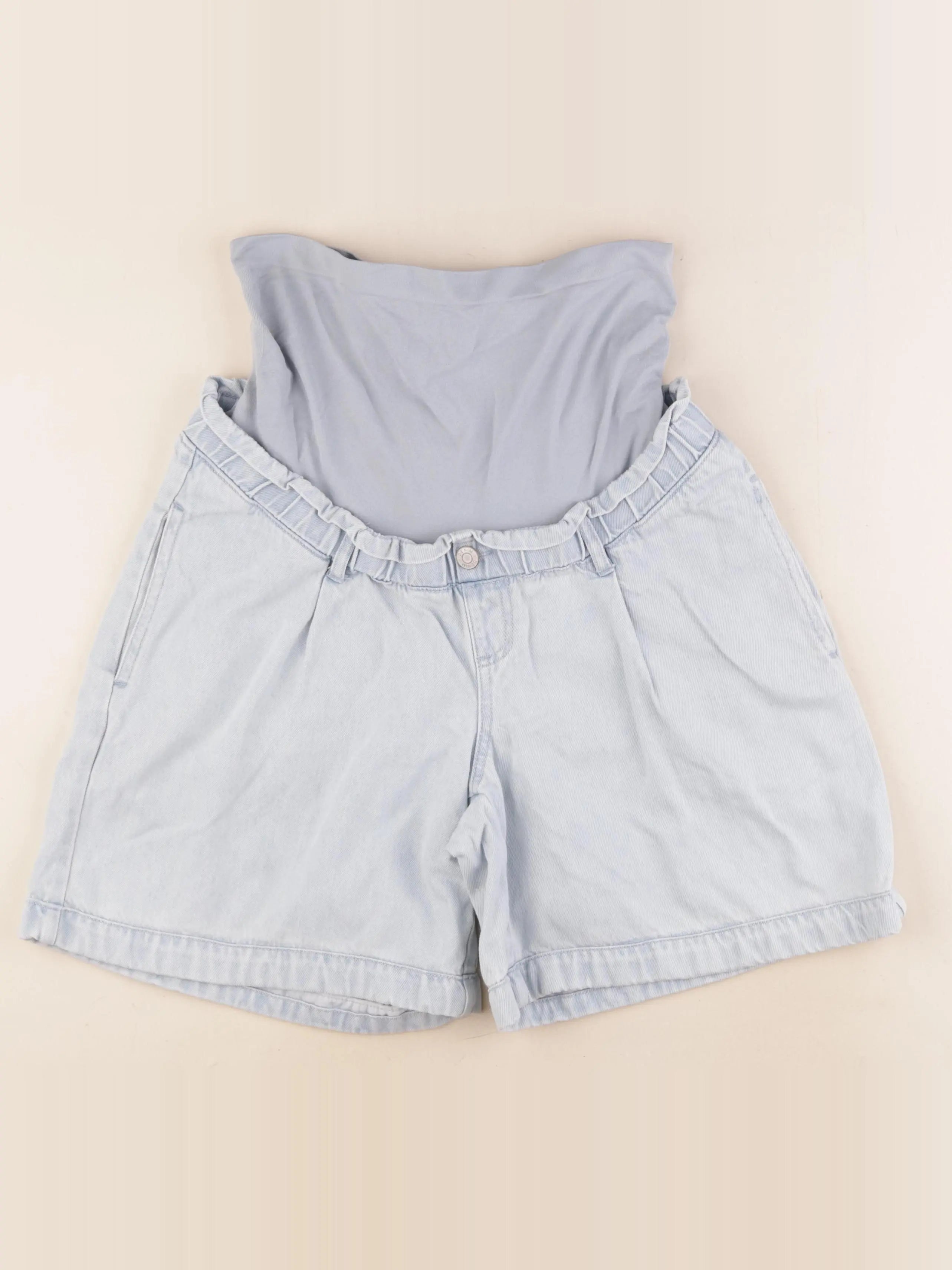 Envie de fraise - short grossesse bleu - 38