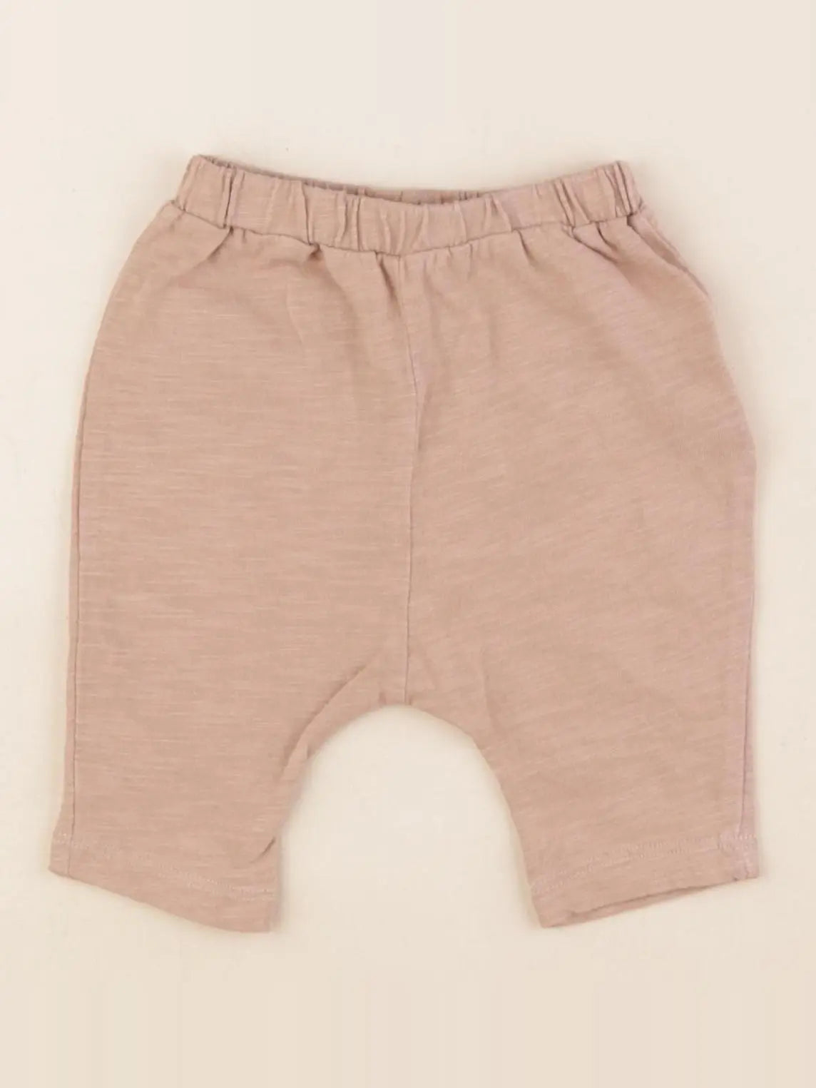 Vertbaudet - sarouel beige - 1 mois