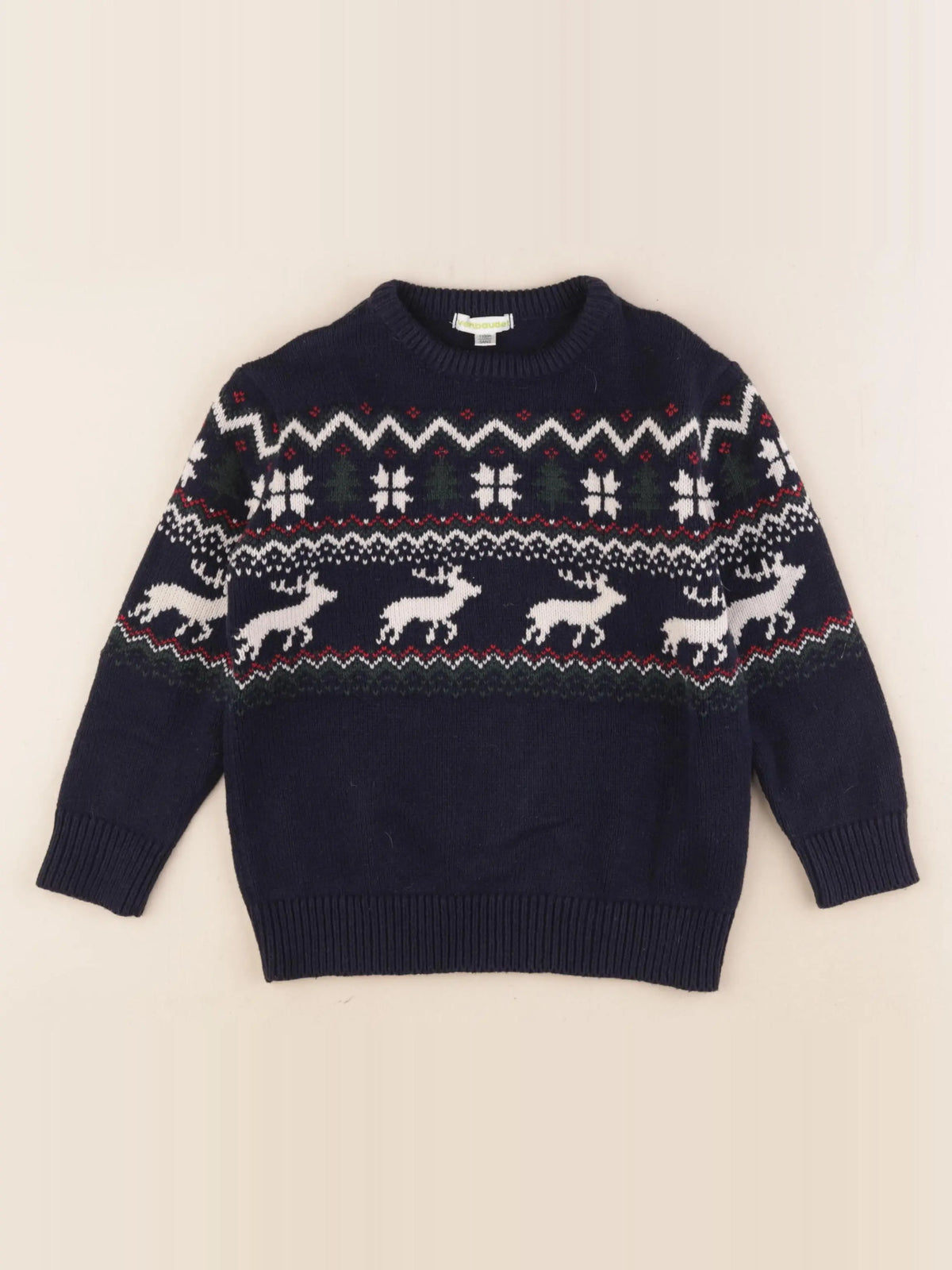 Vertbaudet - pull bleu - 5 ans