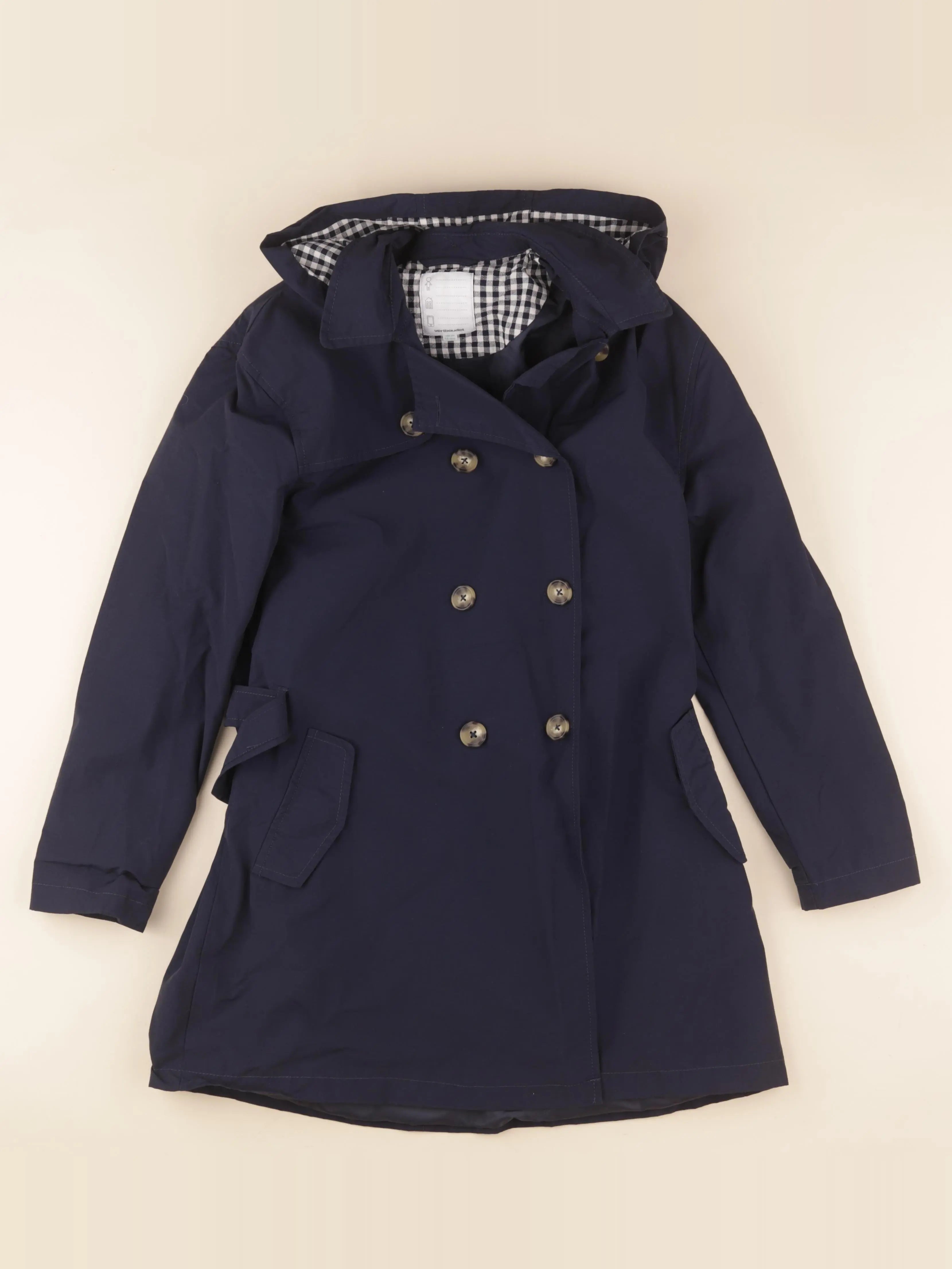 Vertbaudet - trench bleu - 14 ans
