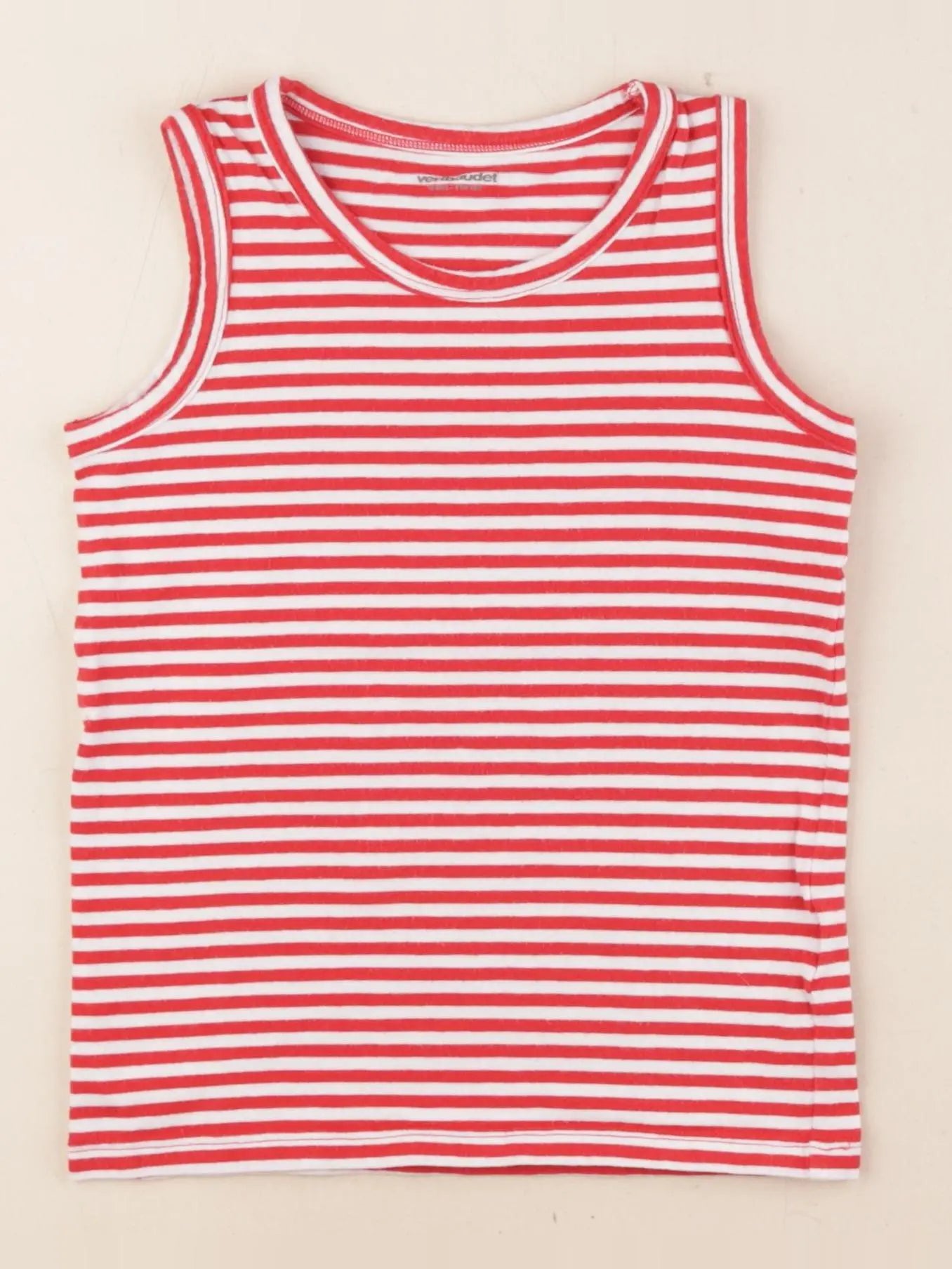 Vertbaudet - maillot de corps rouge - 6 ans
