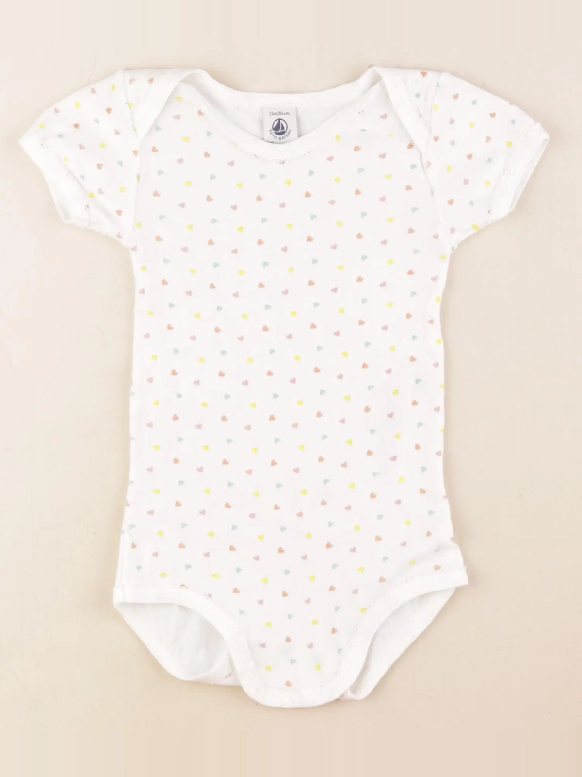 Petit Bateau - body beige, multicolore - 24 mois
