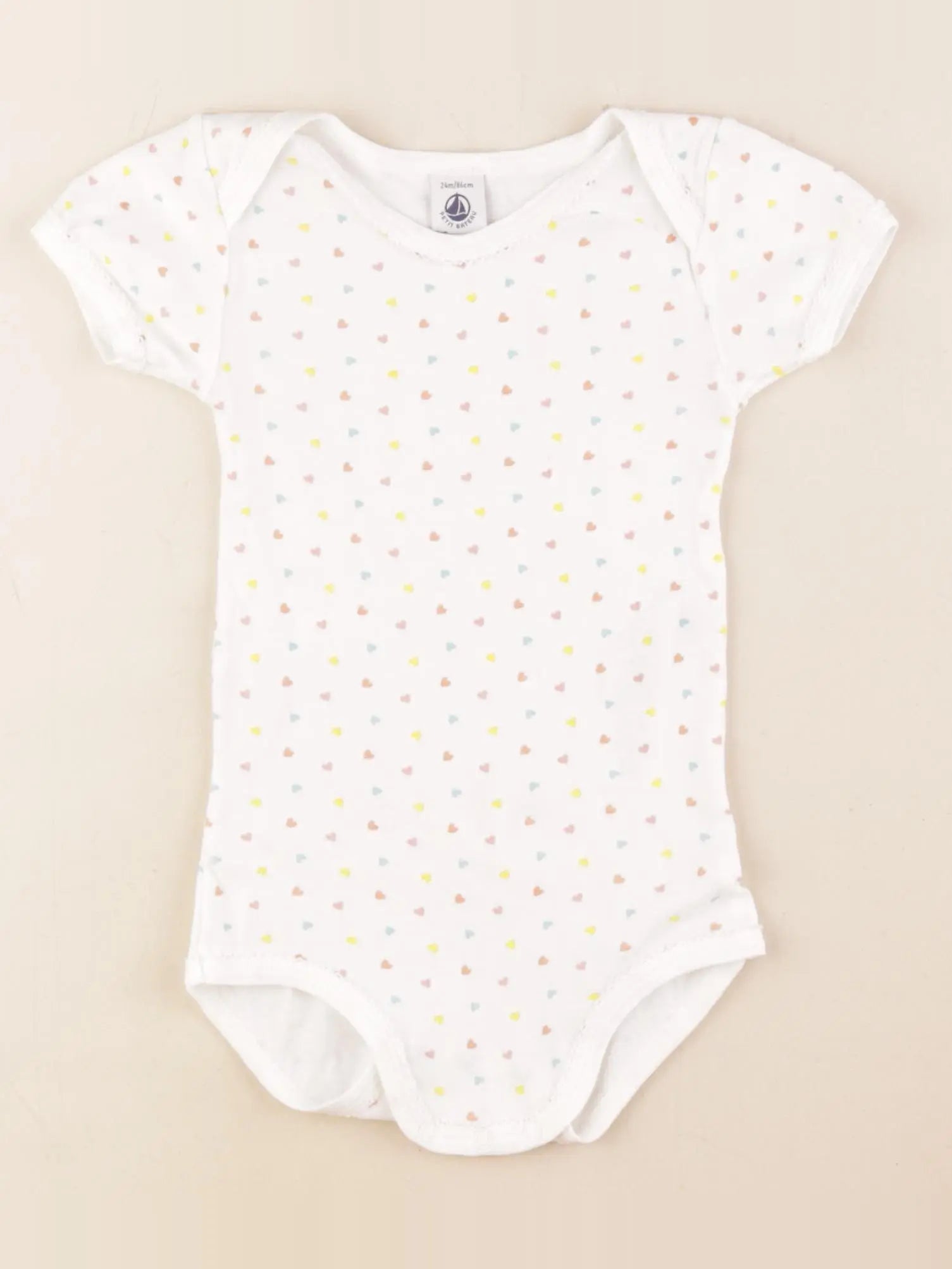Petit Bateau - body beige, multicolore - 24 mois