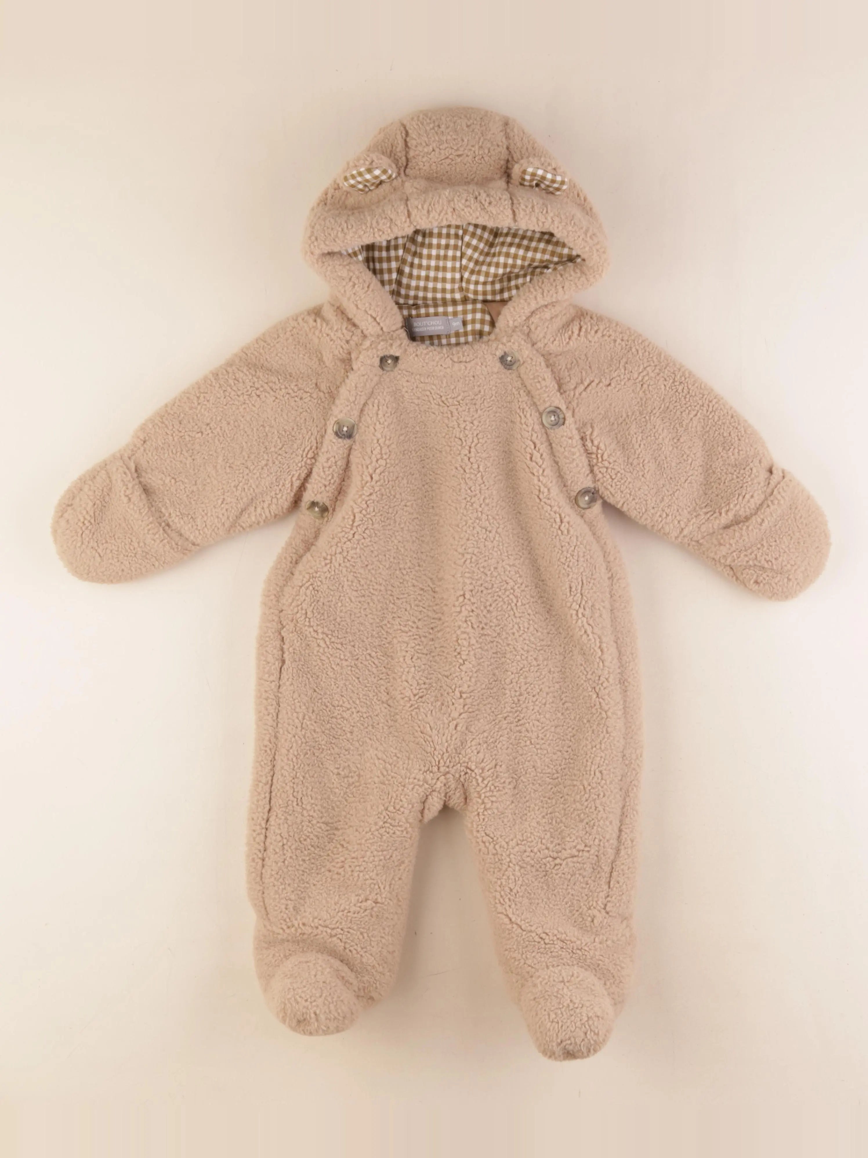 Boutchou - combi-pilote beige - 9 mois