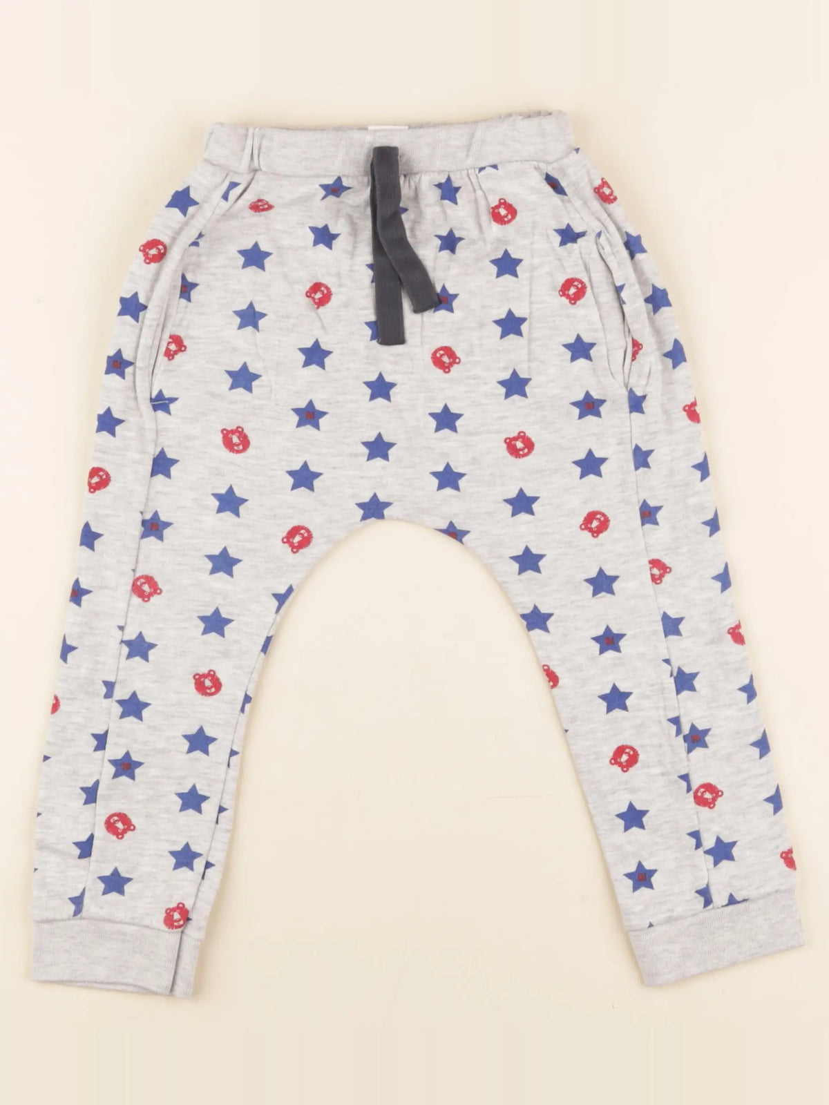 Petit Bateau - sarouel multicolore - 36 mois