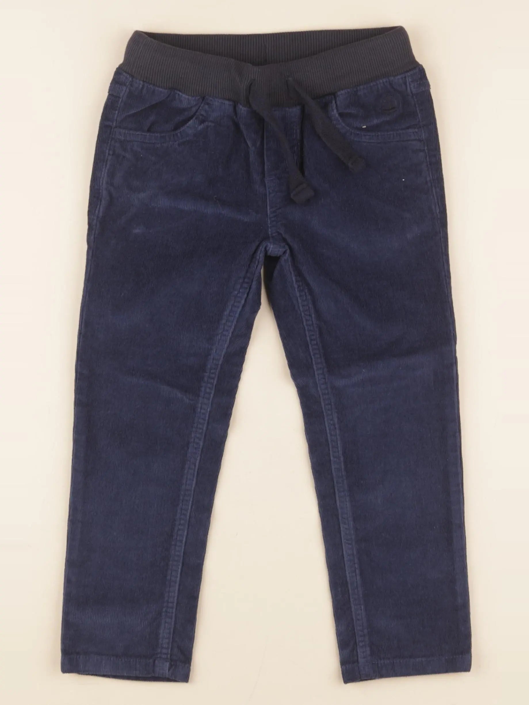 Petit Bateau - pantalon bleu - 3 ans