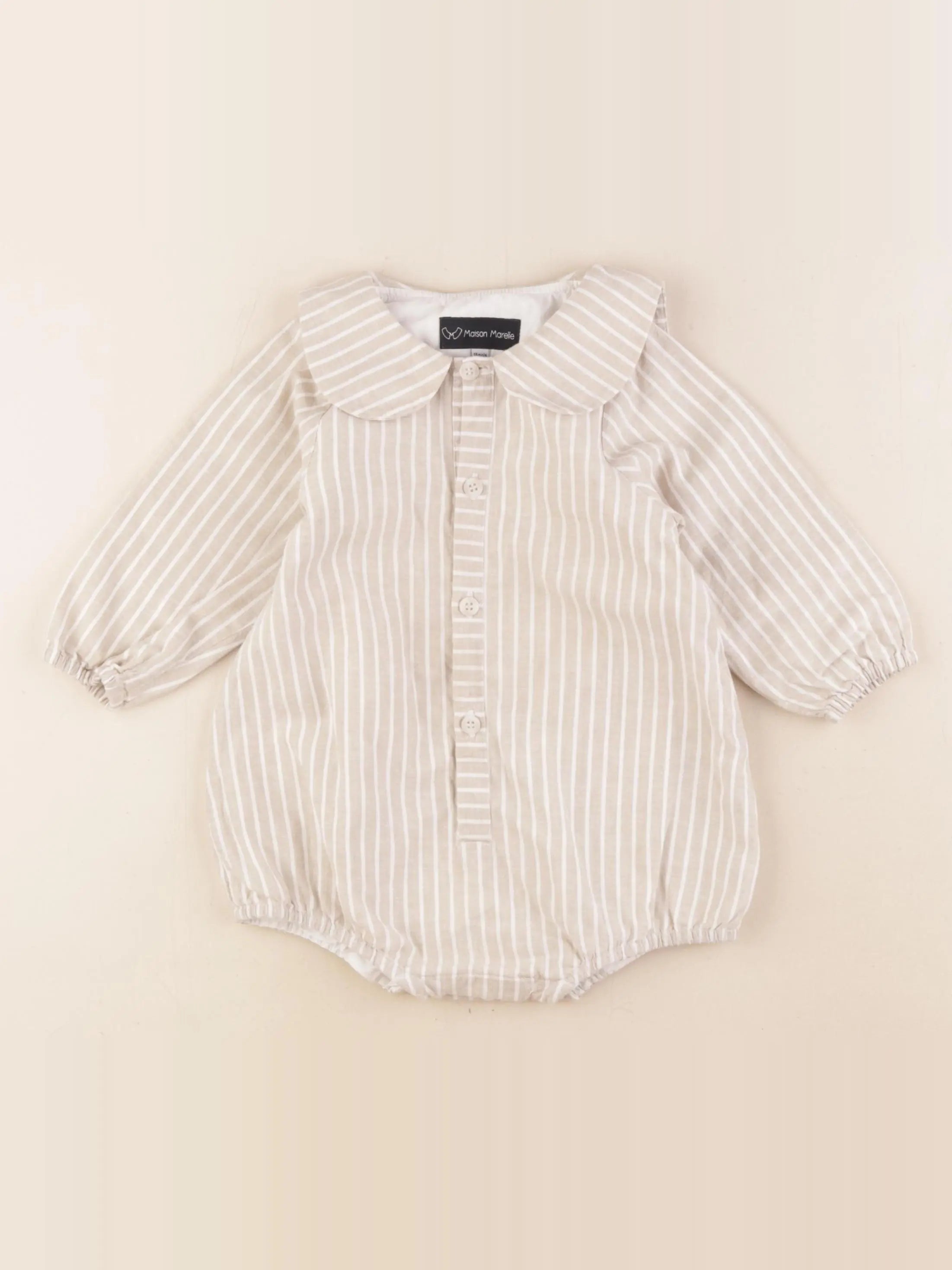Maison Marelle - combinaison beige - 18 mois