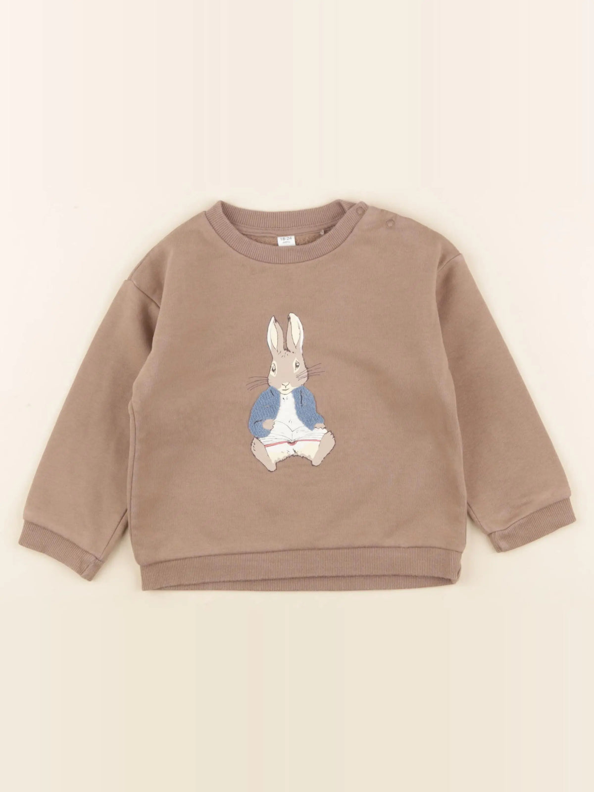 Marks & Spencer  - sweat beige - 18/24 mois