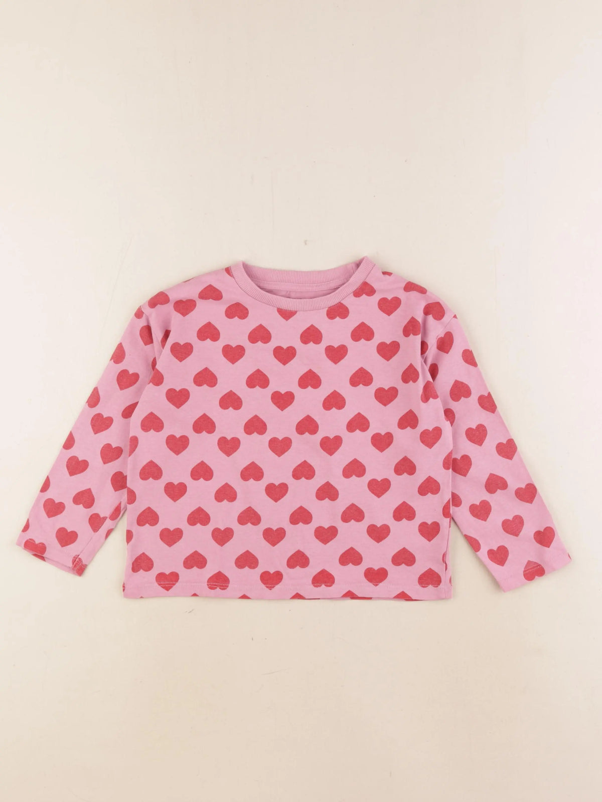 Vertbaudet - tee-shirt rose - 4 ans