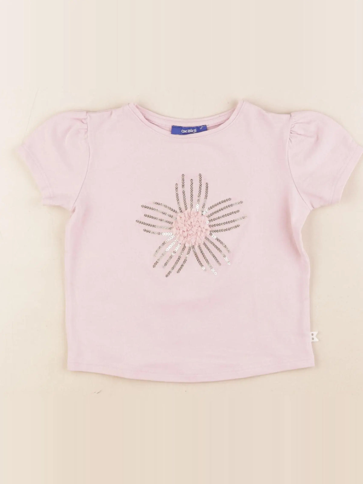 Okaidi - tee-shirt rose - 3 ans