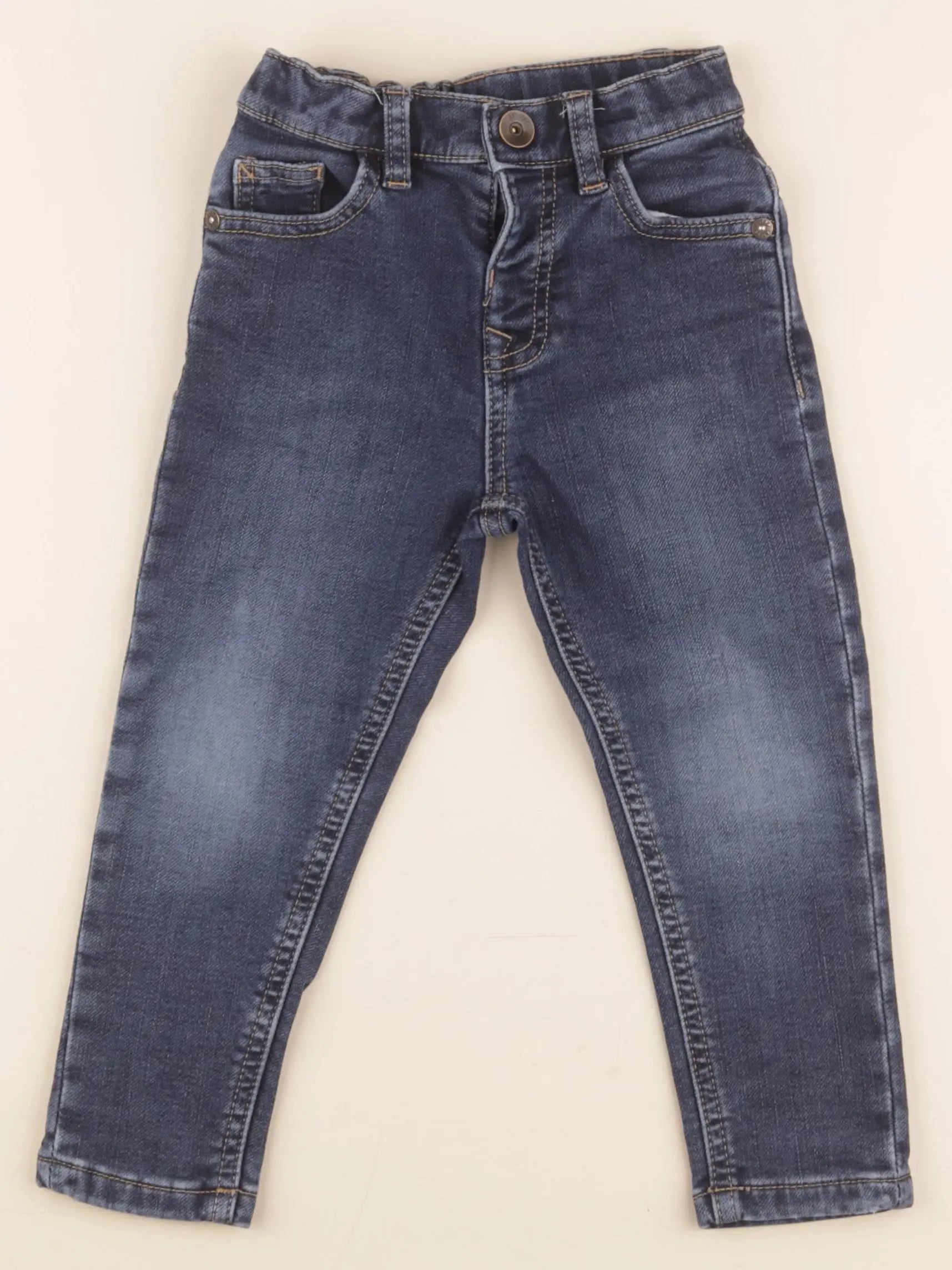 Marks & Spencer  - jean bleu - 2/3 ans