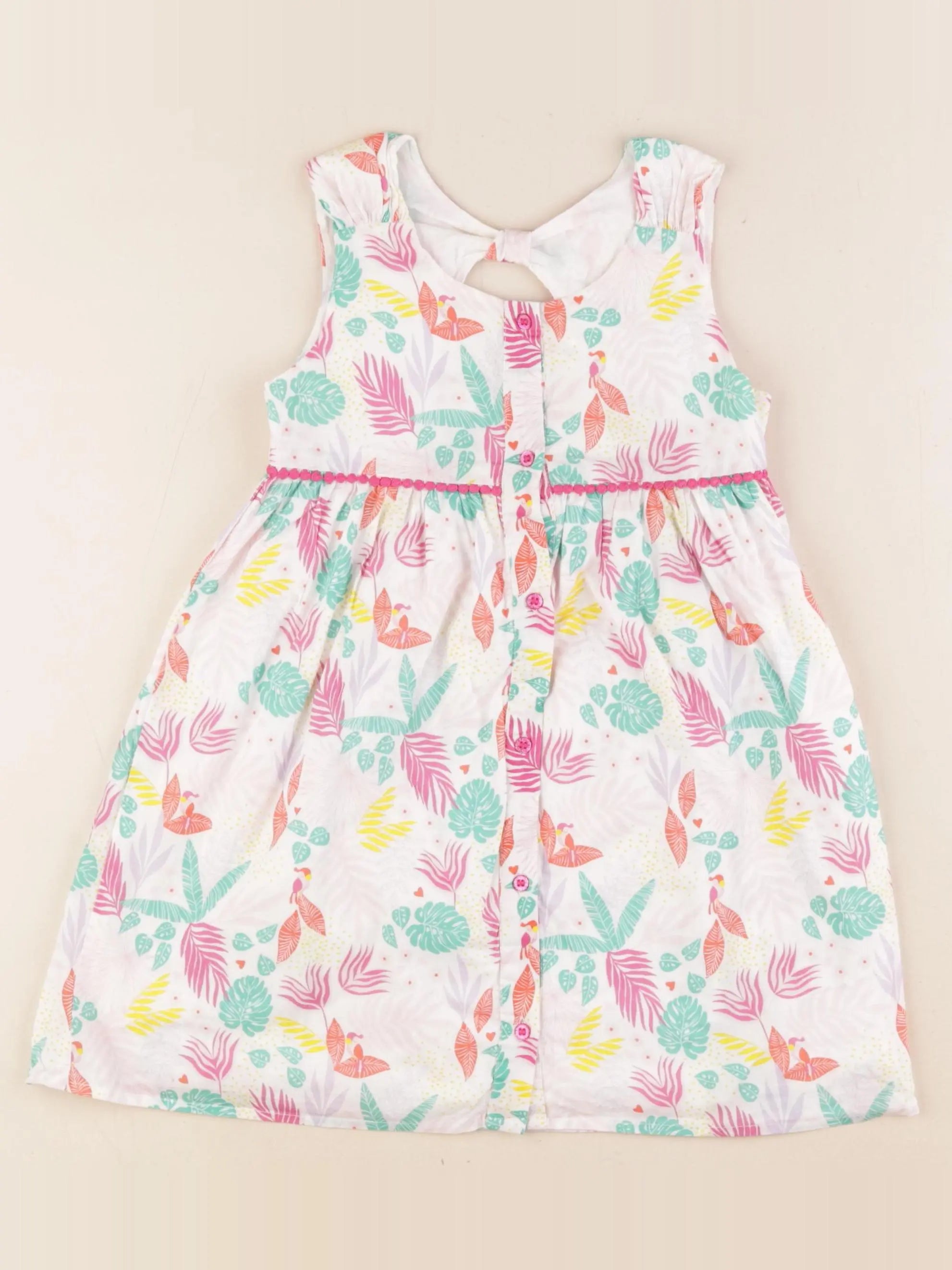 Carrément Beau - robe multicolore - 4 ans