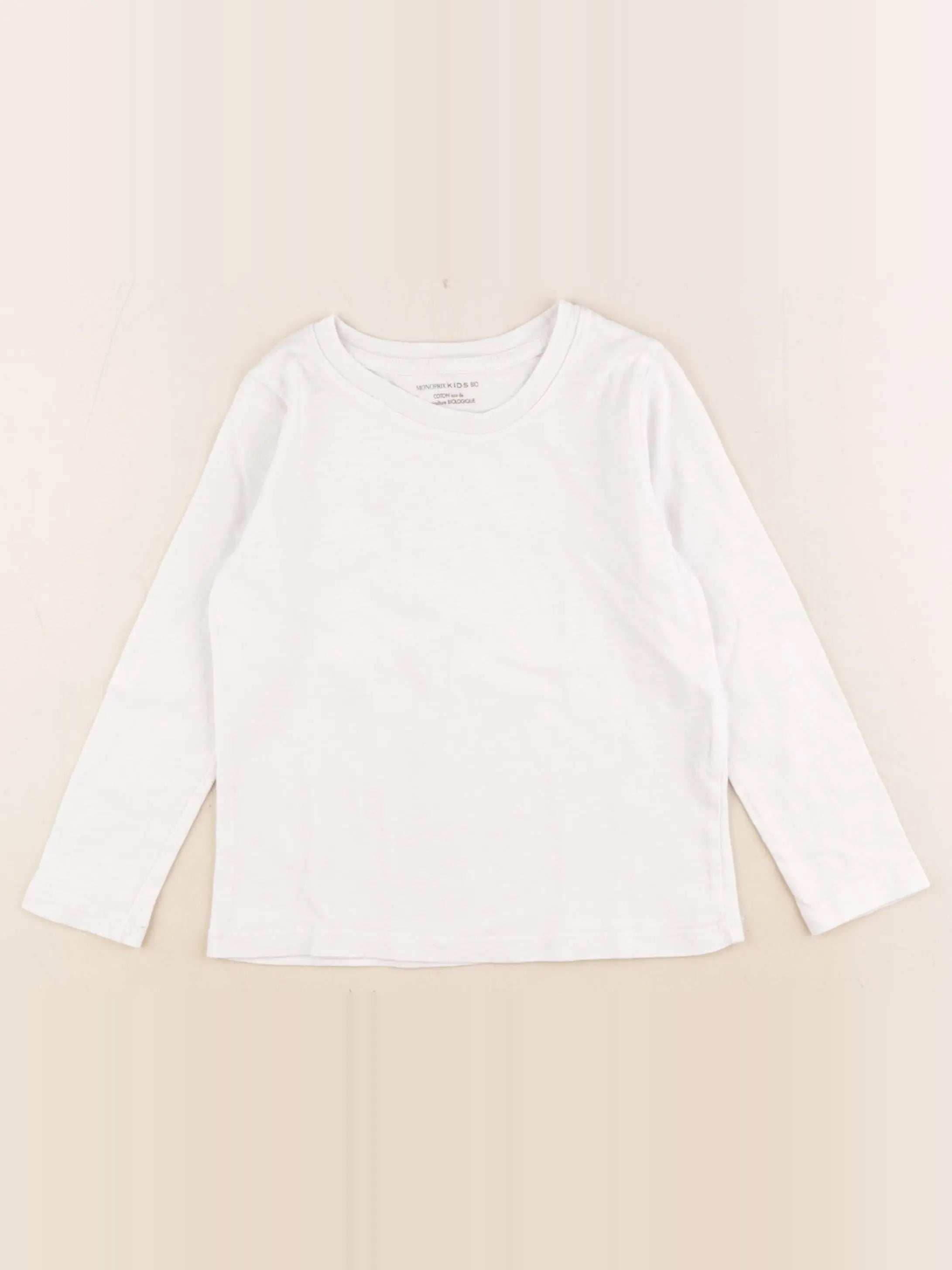 Boutchou - tee-shirt blanc - 4 ans