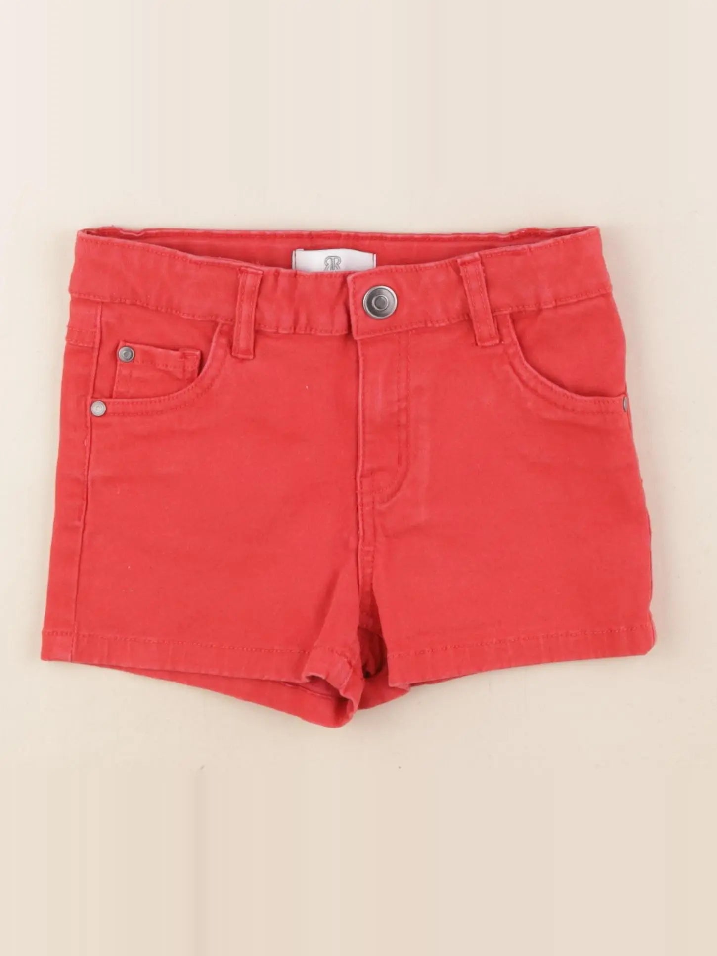 La Redoute - short rouge - 8 ans