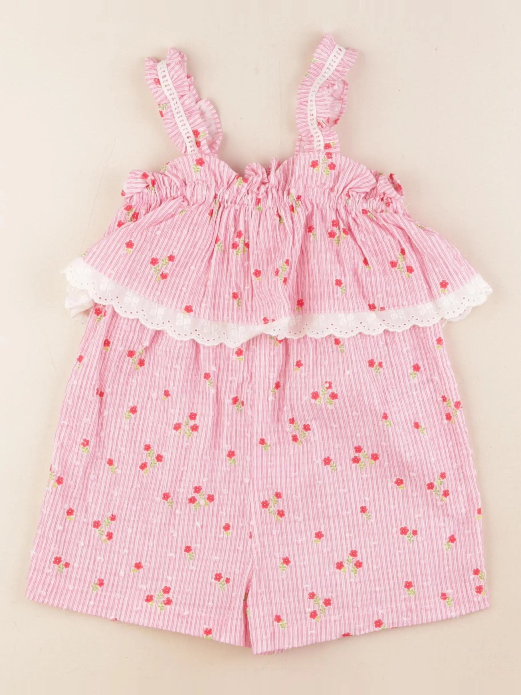Zara - combinaison rose - 6 ans