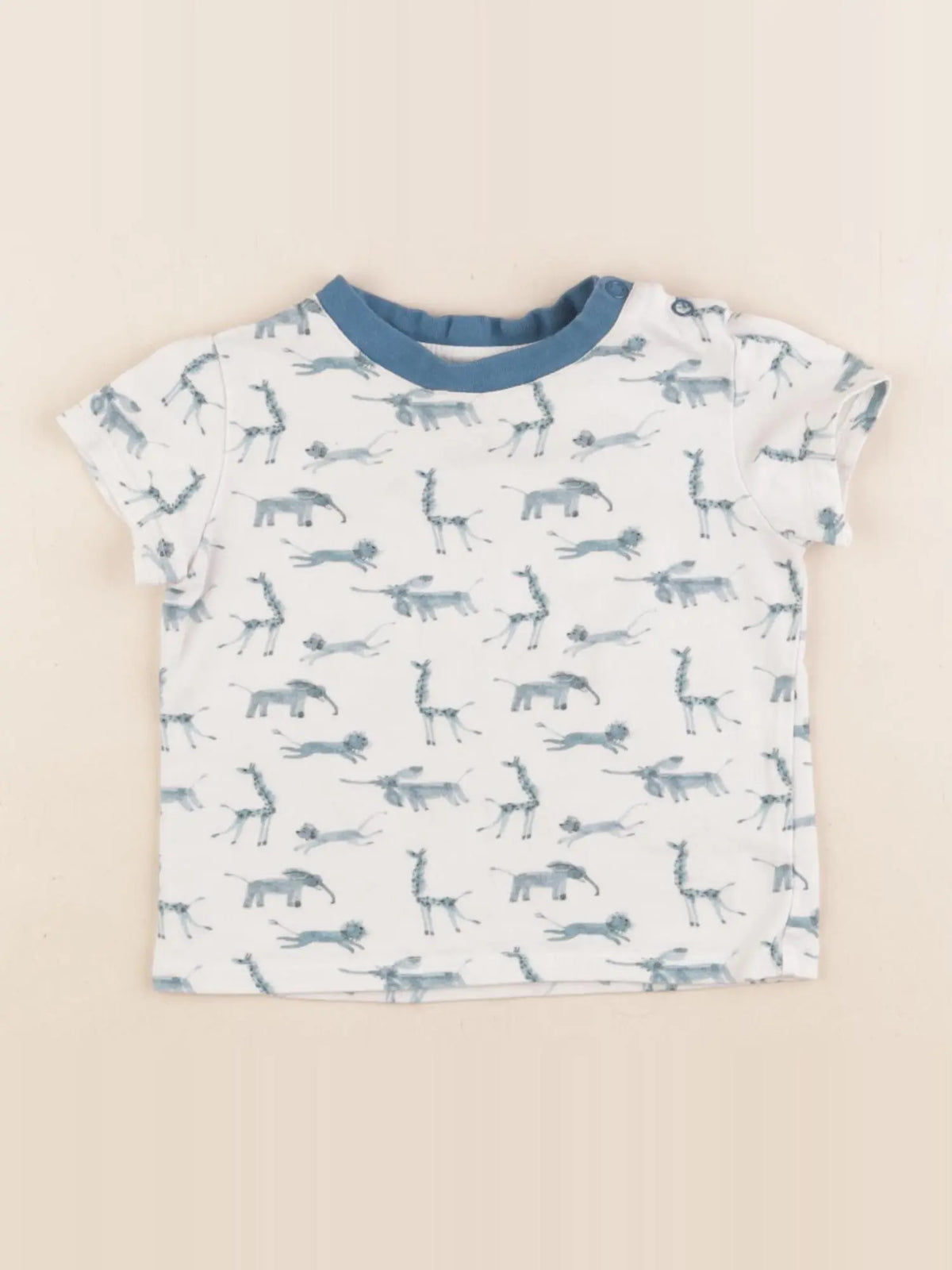 Moulin Roty - tee-shirt bleu - 18 mois