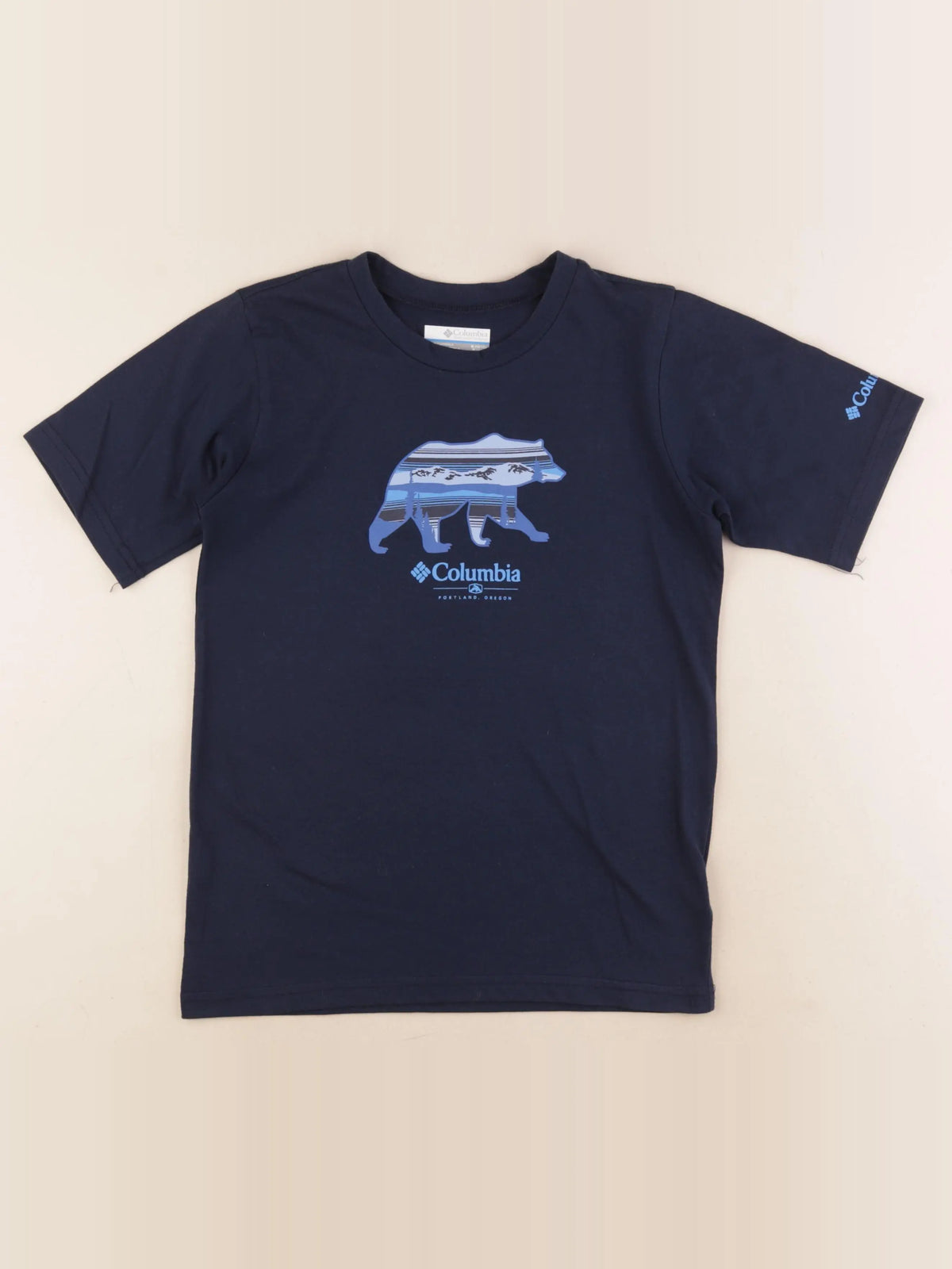 Columbia - tee-shirt bleu - 10/11 ans