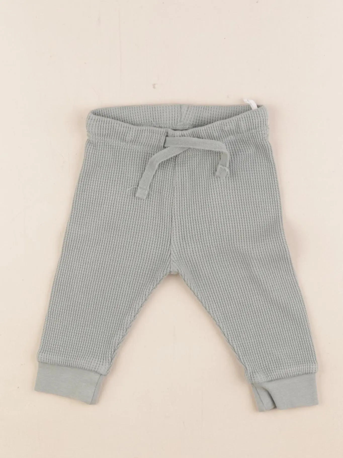 H&M - legging vert - 4/6 mois