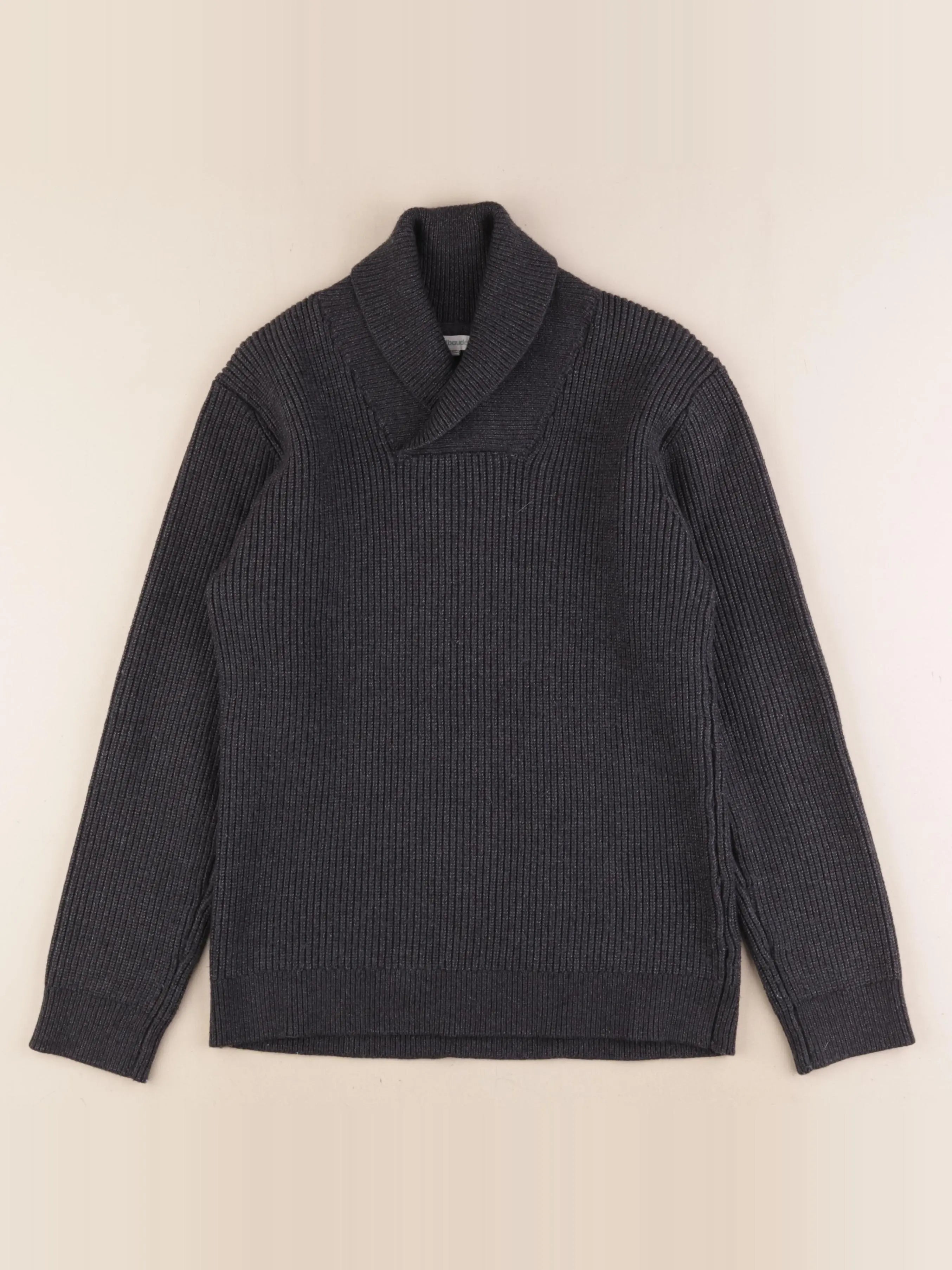 Vertbaudet - pull gris - 14 ans