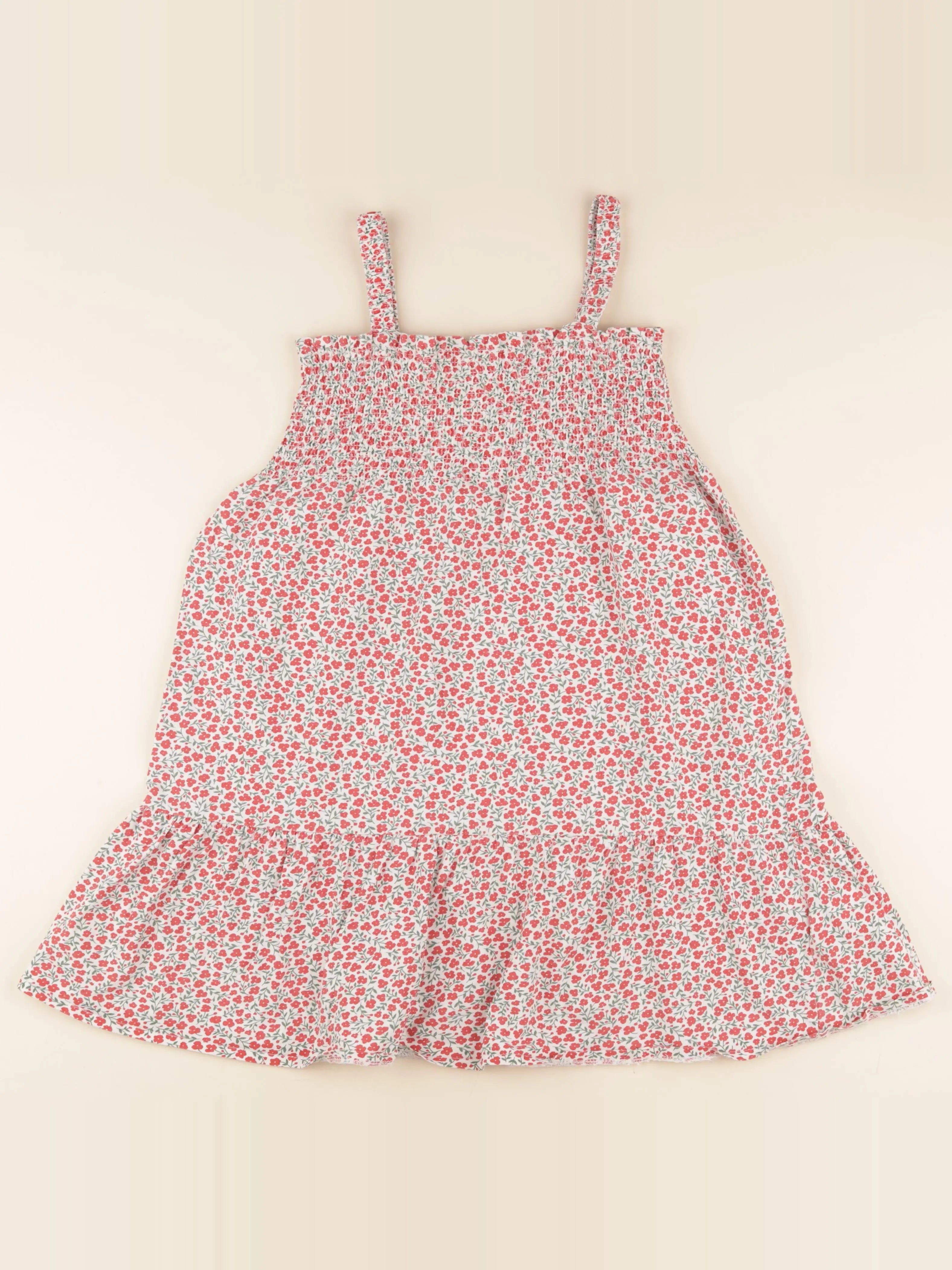 Vertbaudet - robe rouge - 8 ans