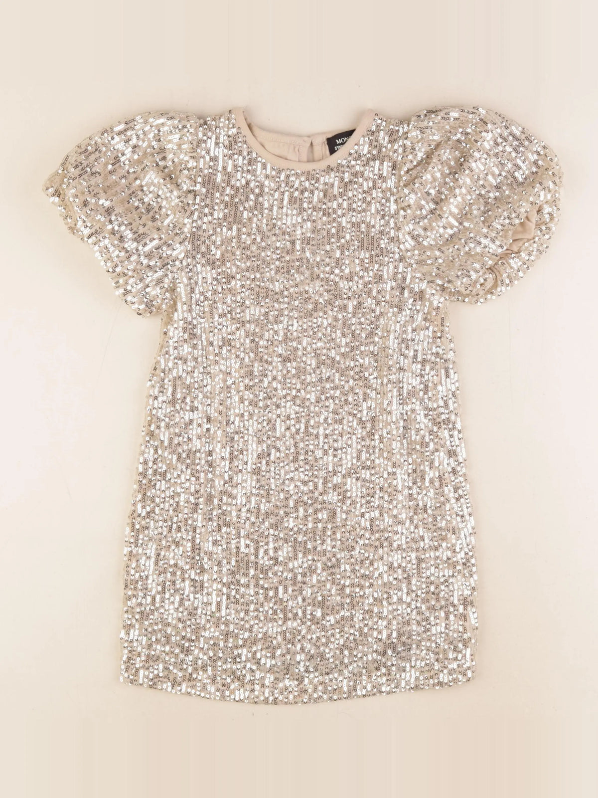 Monoprix - robe or - 5 ans