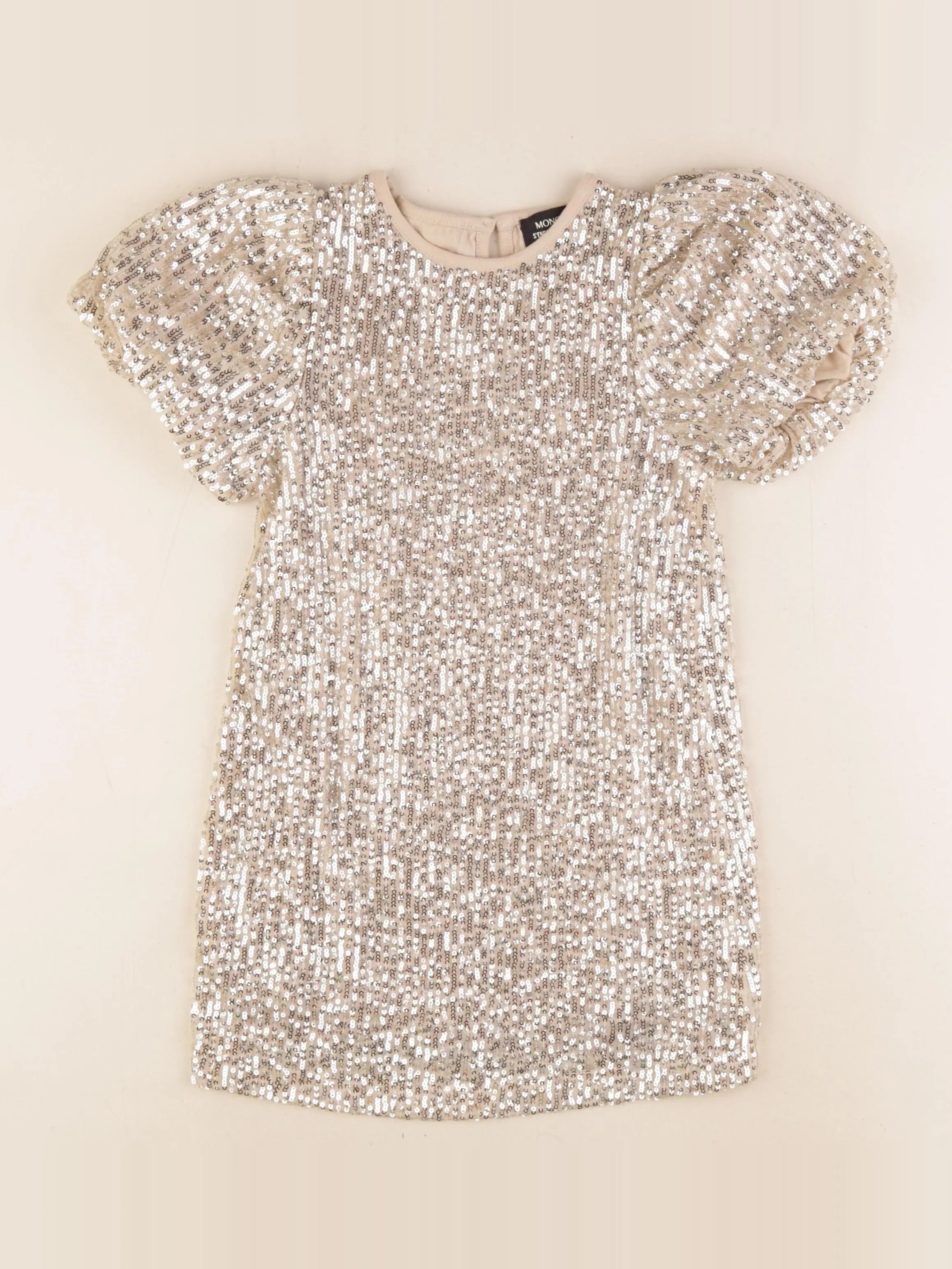 Monoprix - robe or - 5 ans