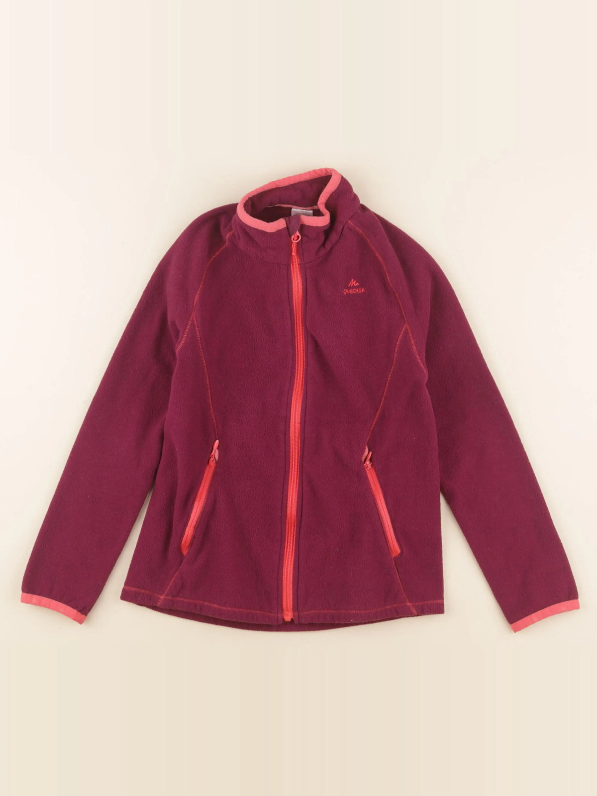 Decathlon ski - polaire violet - 8/9 ans