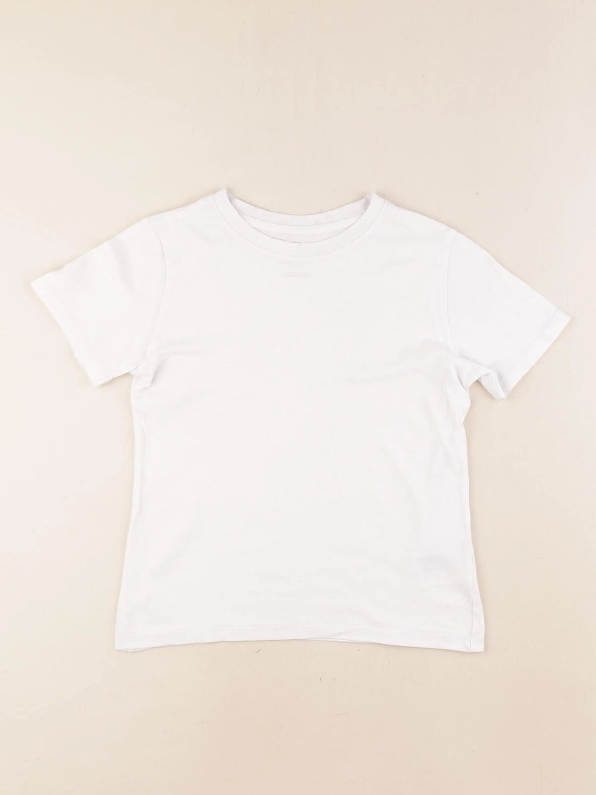 H&M - tee-shirt blanc - 6/8 ans