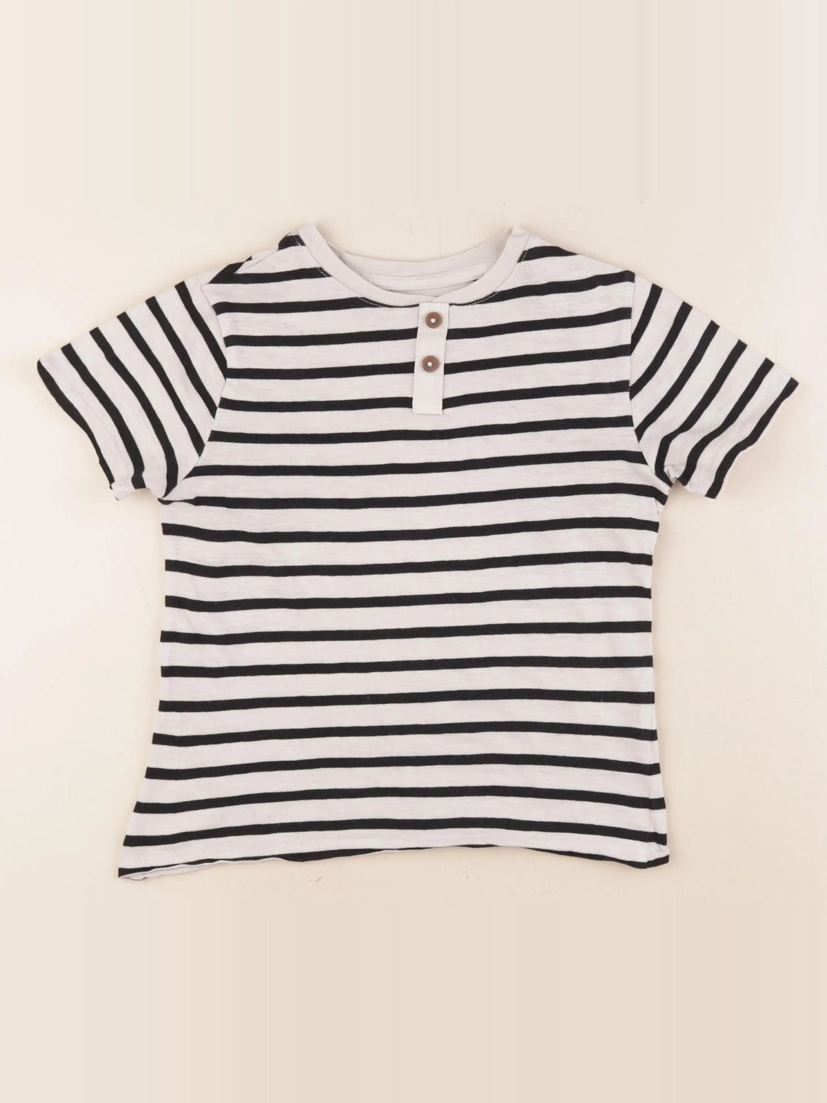 H&M - tee-shirt noir - 6/8 ans
