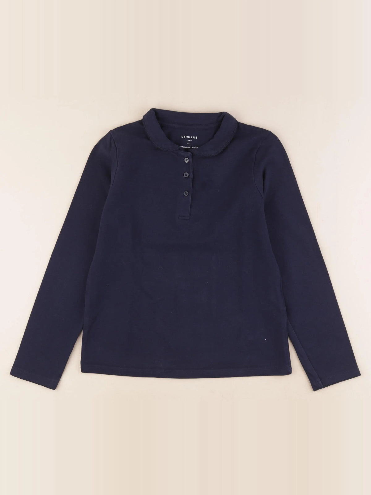 Cyrillus - tee-shirt bleu - 10 ans
