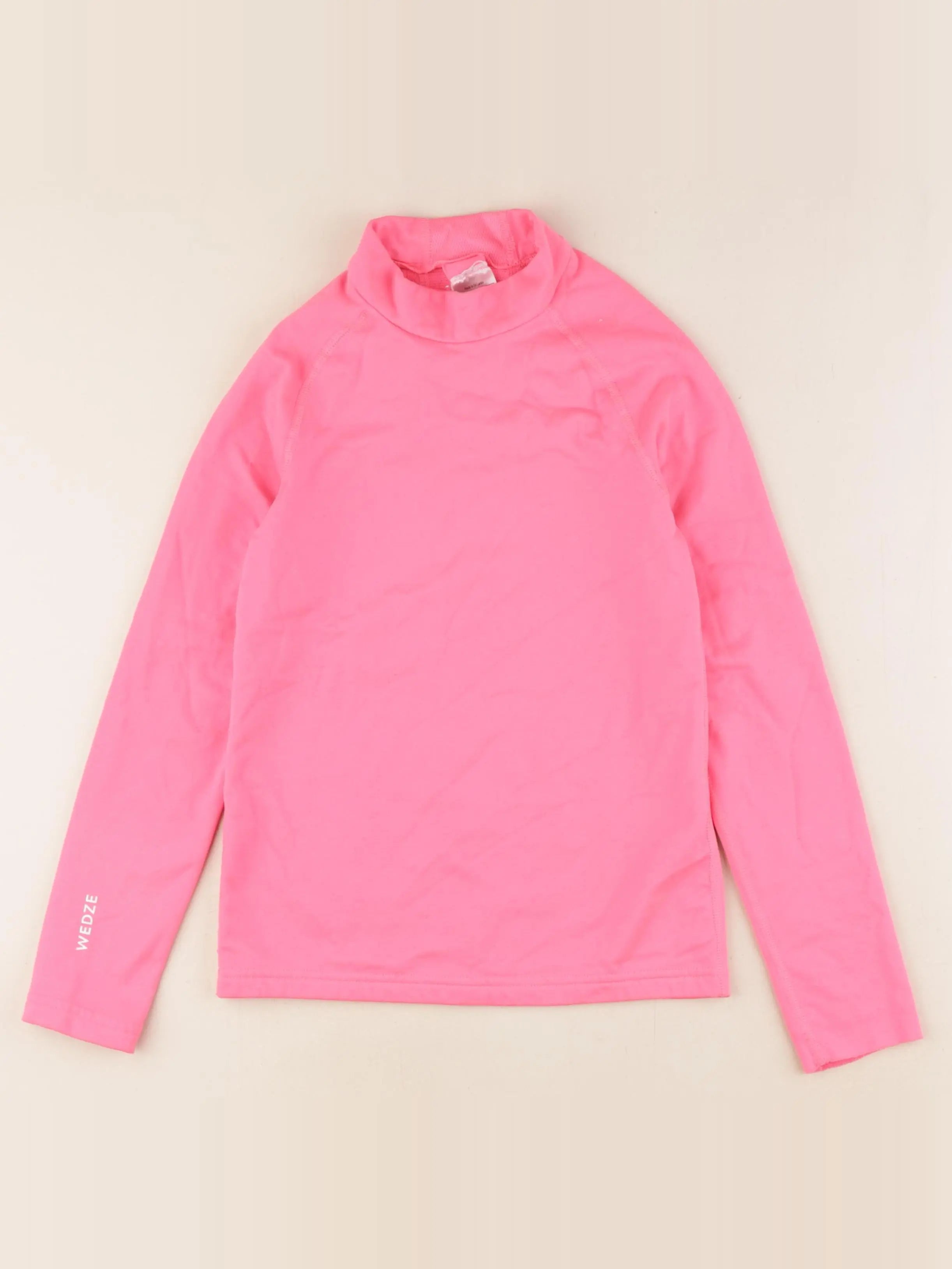 Decathlon ski - sous-pull technique rose - 10 ans