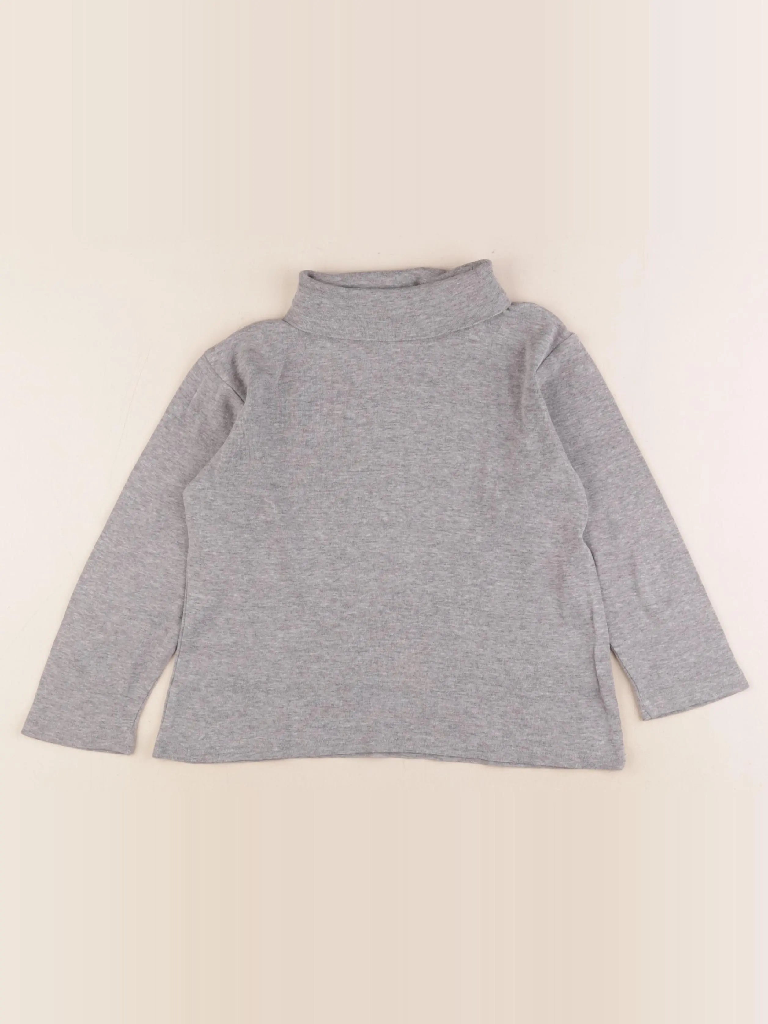 Vertbaudet - sous-pull gris - 5 ans