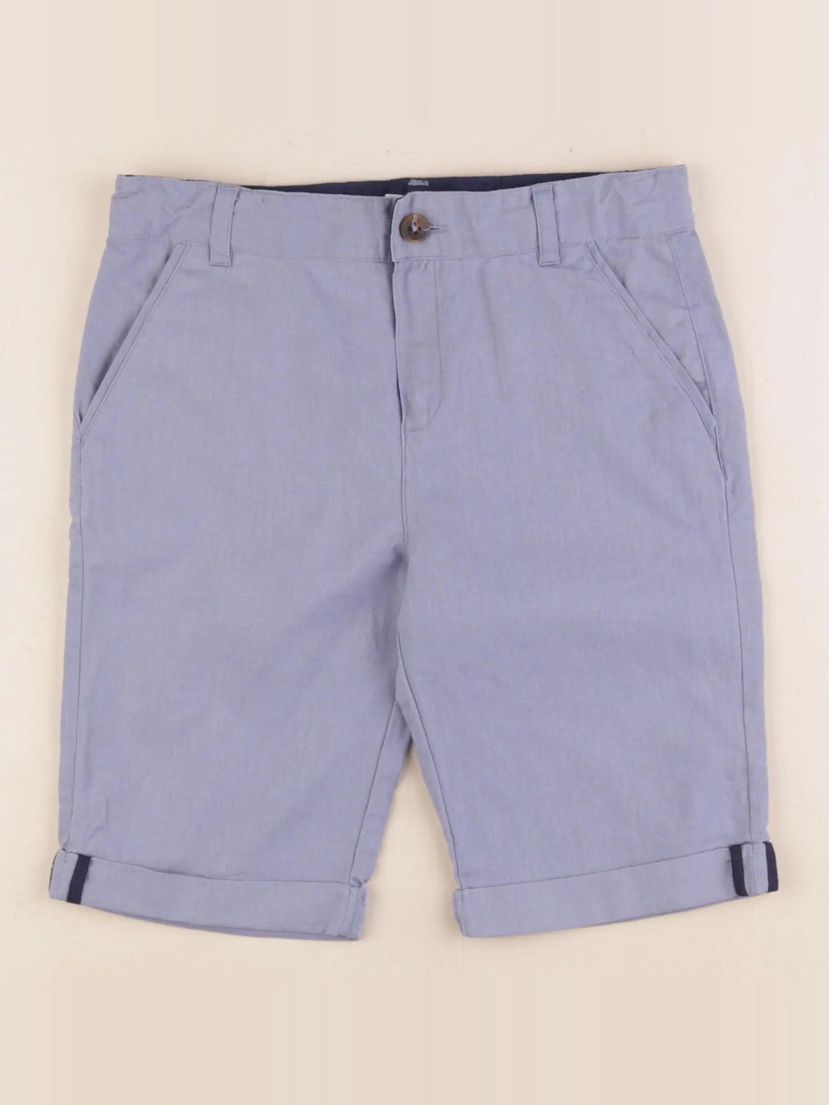 Vertbaudet - short bleu - 7 ans