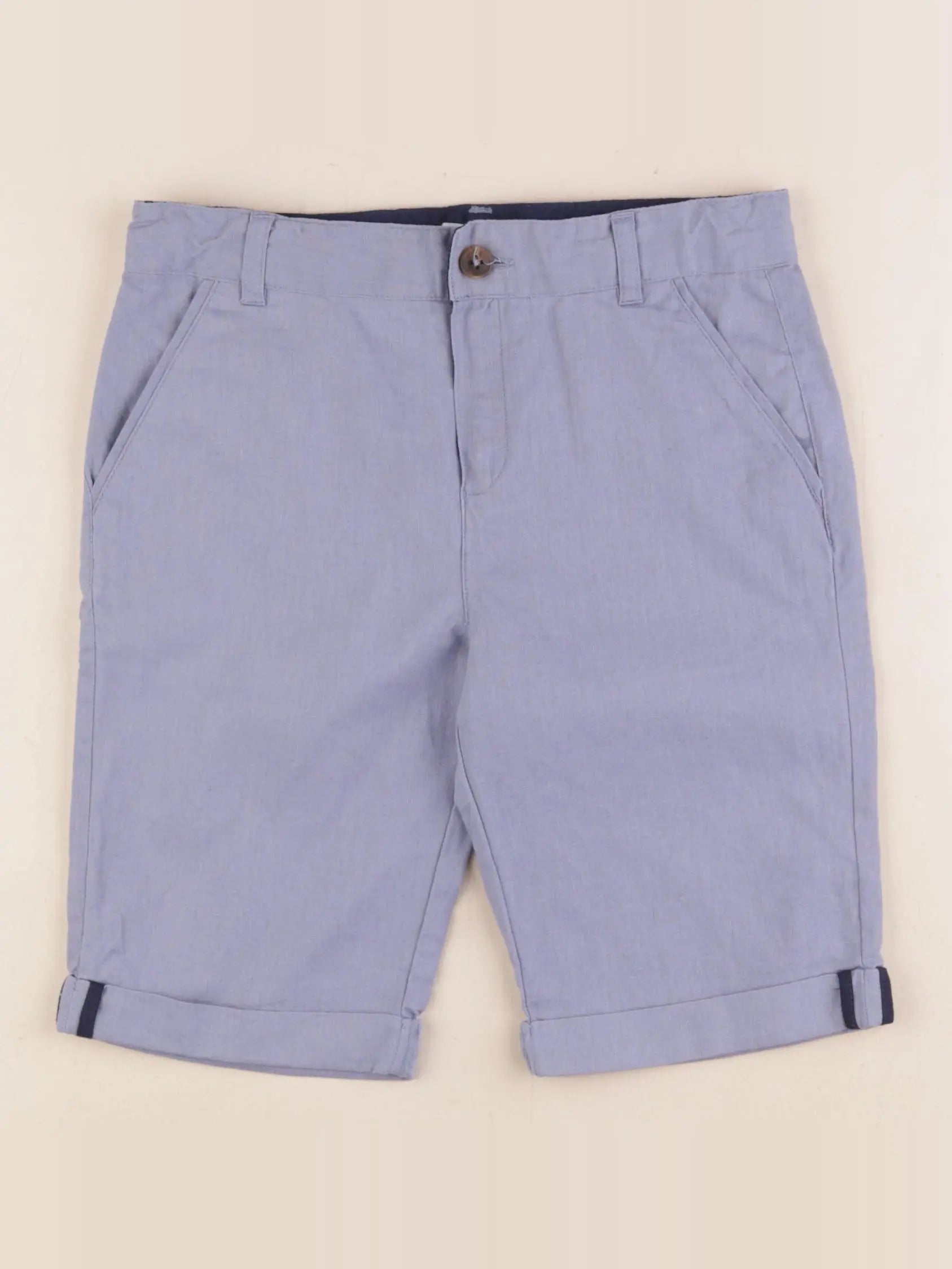 Vertbaudet - short bleu - 7 ans