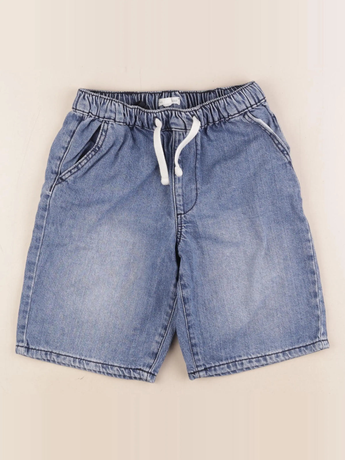 Vertbaudet - short bleu - 10 ans