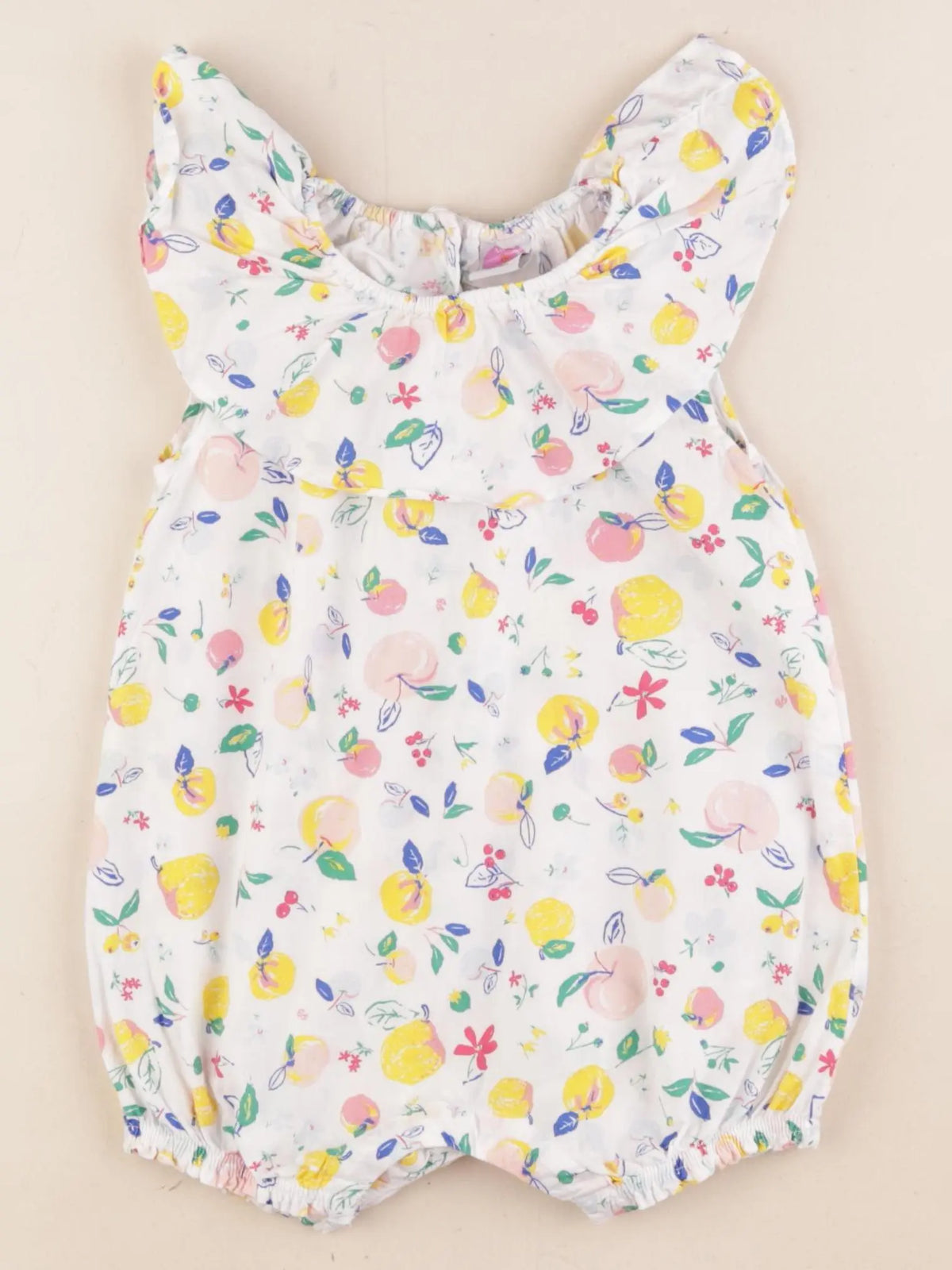 Petit Bateau - combinaison multicolore - 12 mois