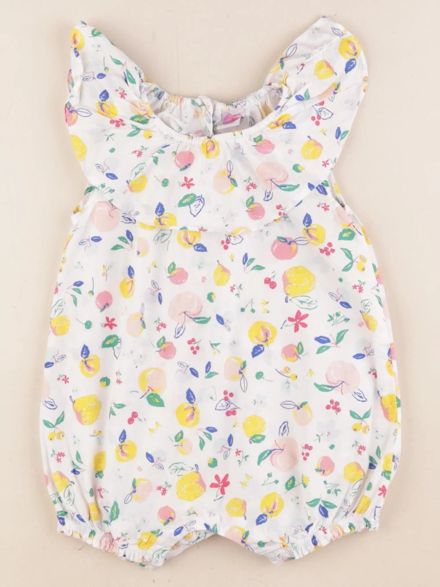 Petit Bateau - combinaison multicolore - 12 mois