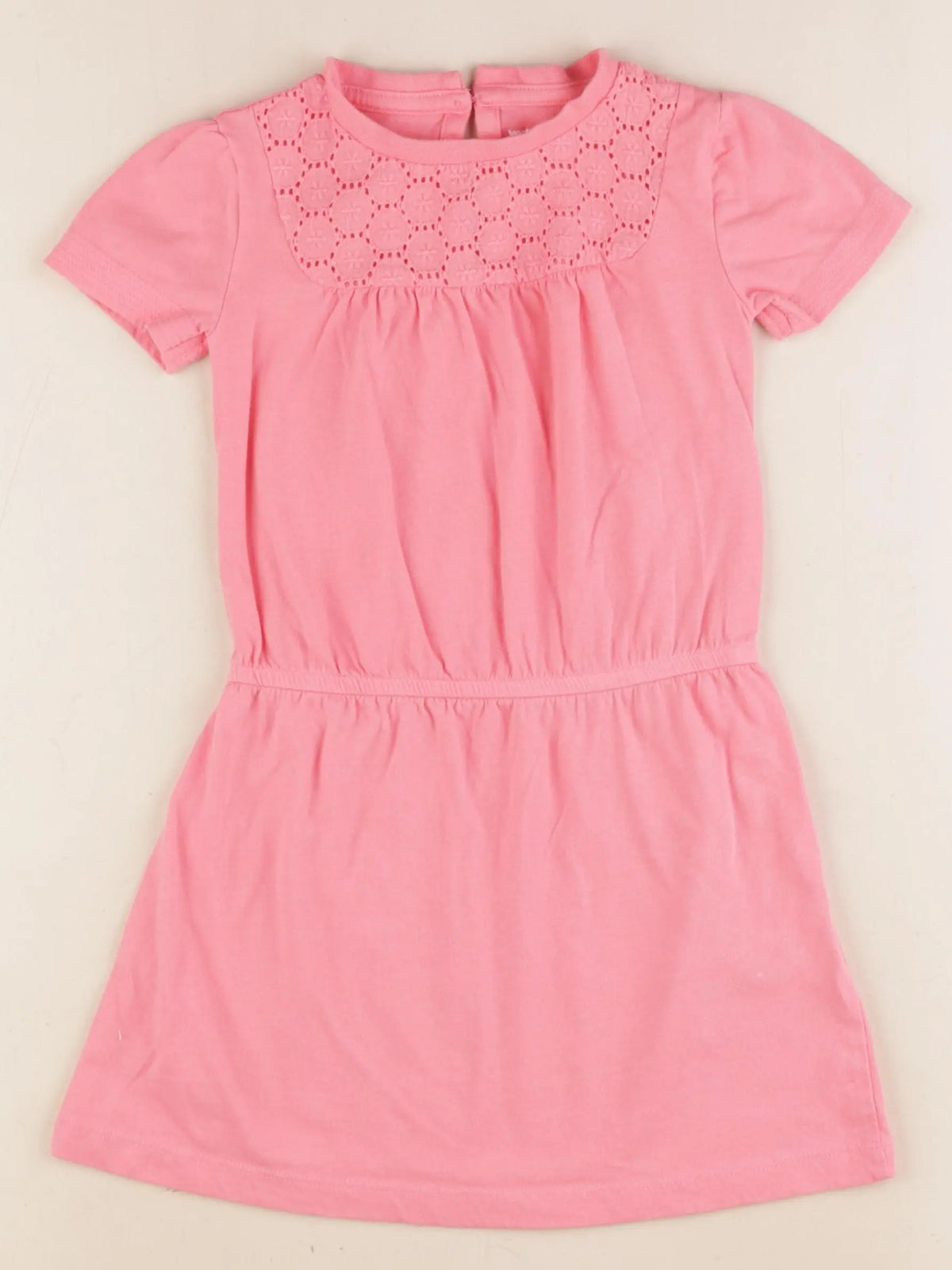 Vertbaudet - robe rose - 4 ans