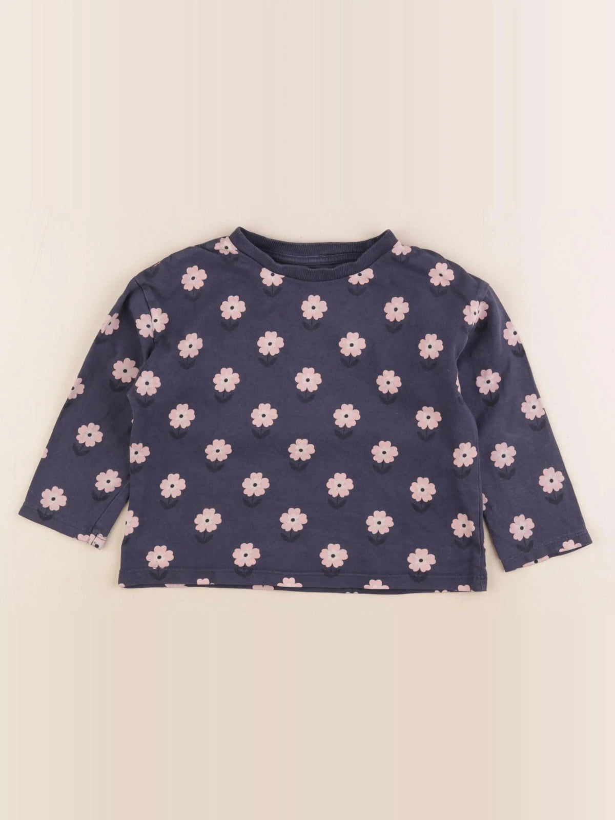 Vertbaudet - tee-shirt bleu - 3 ans