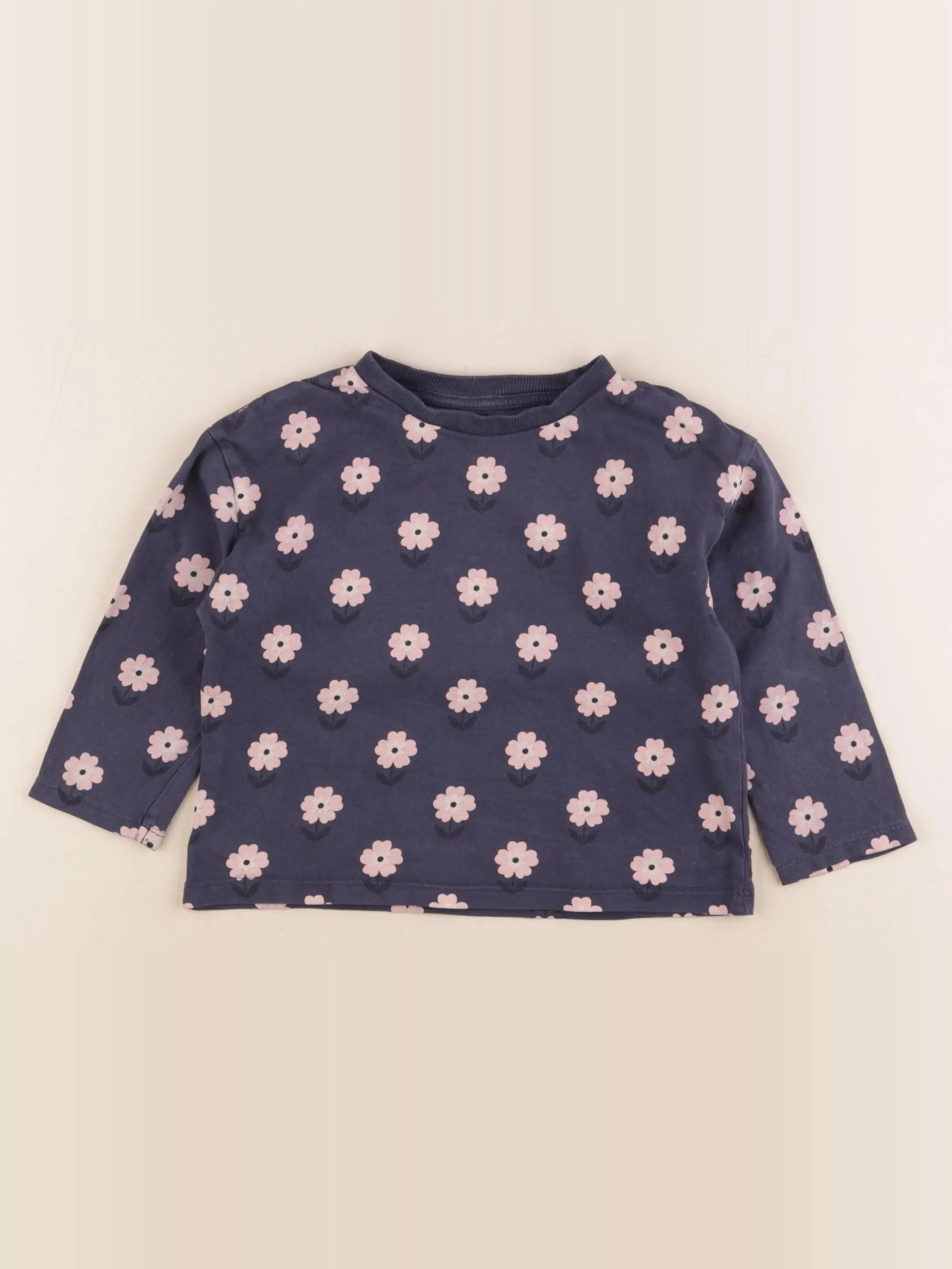Vertbaudet - tee-shirt bleu - 3 ans