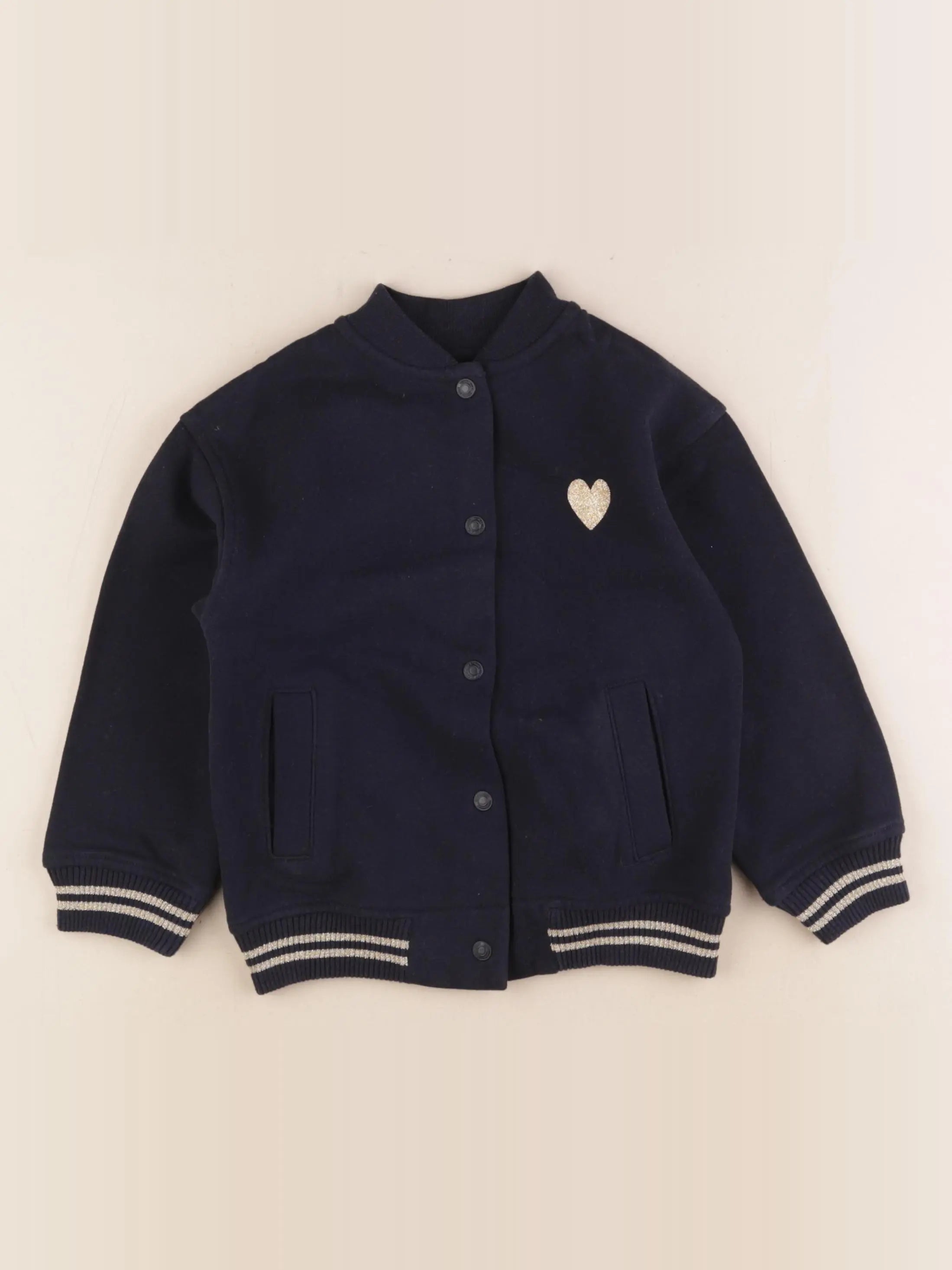 Vertbaudet - sweat bleu - 5 ans