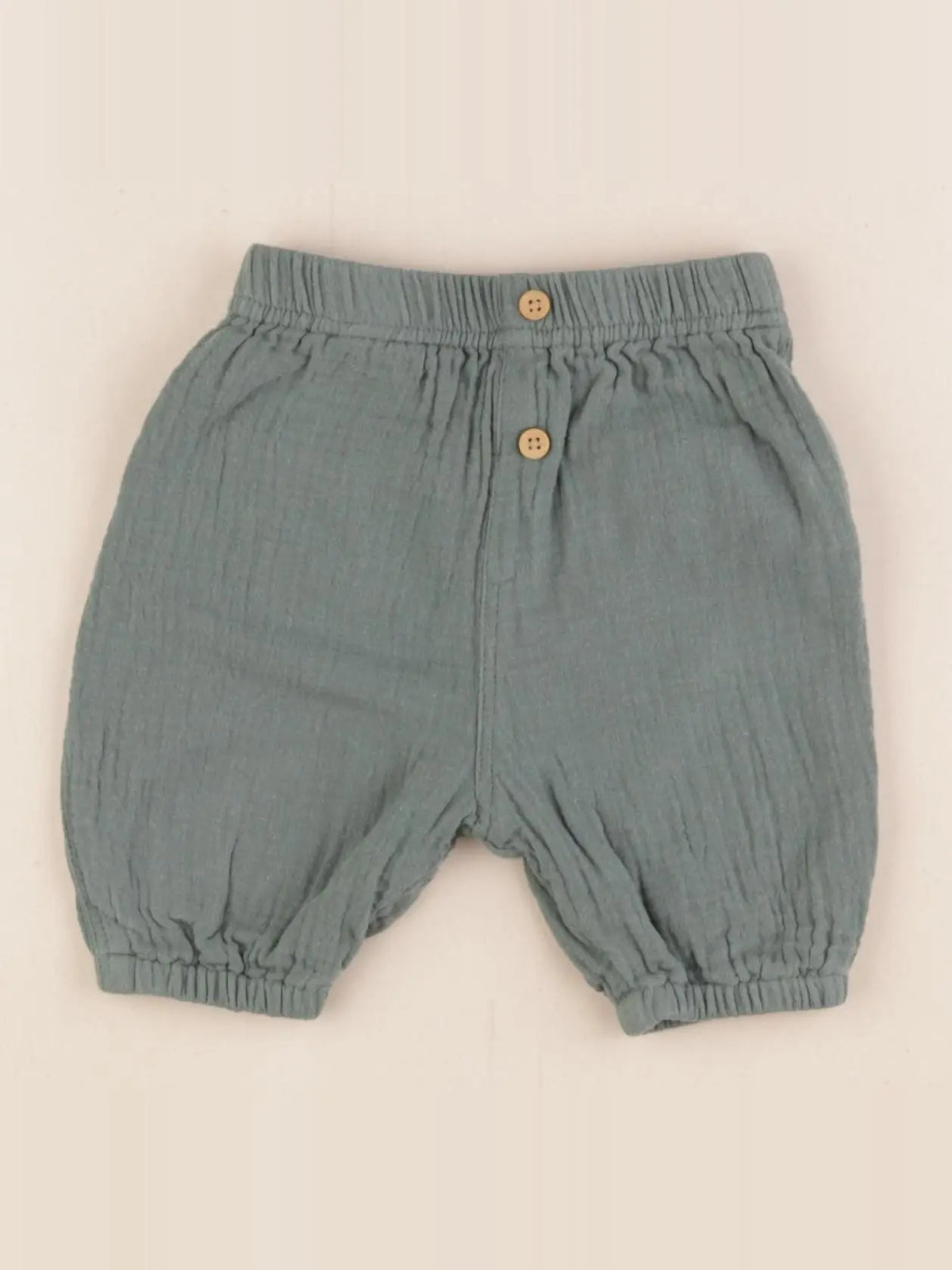 Boutchou - pantalon vert - 1 mois