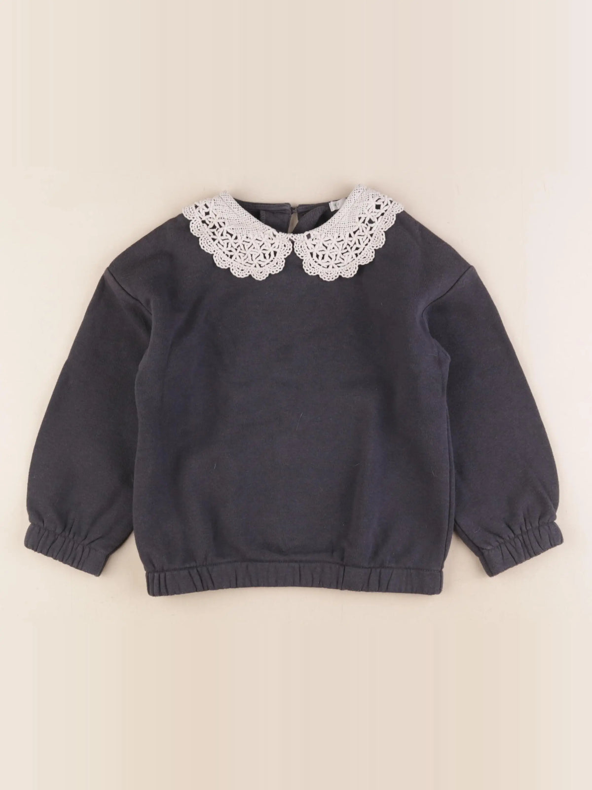 Vertbaudet - sweat gris - 5 ans