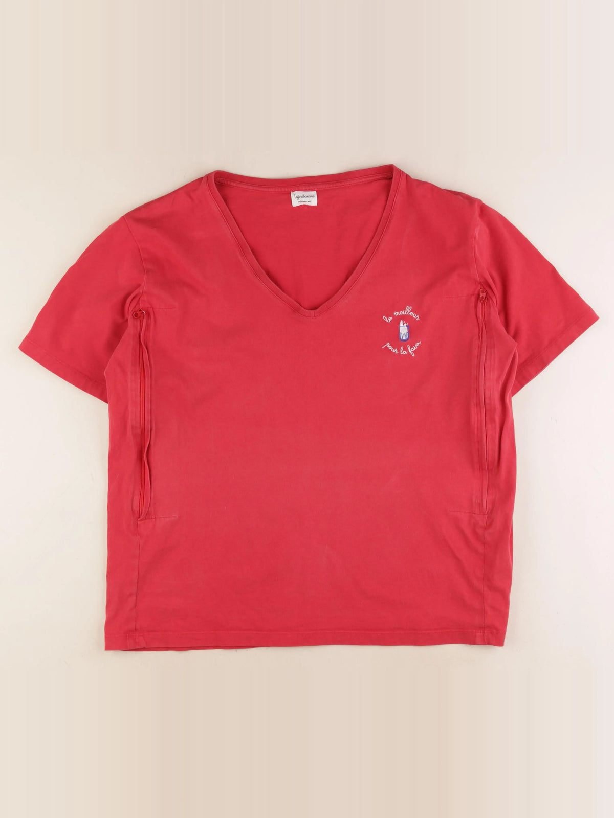 Tajine banane - tee-shirt grossesse, allaitement rouge - l