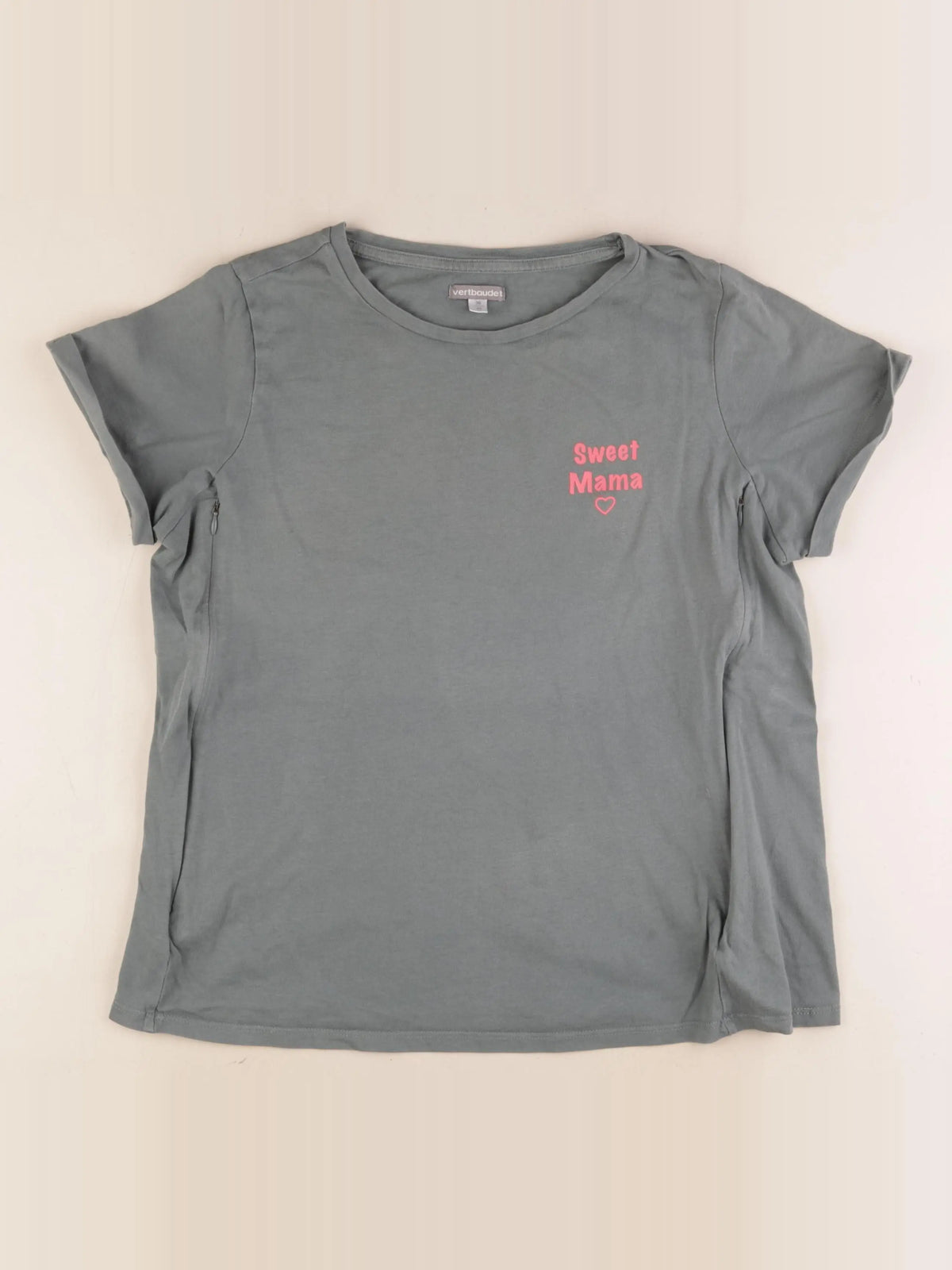 Vertbaudet - tee-shirt grossesse, allaitement vert - 38 à 40