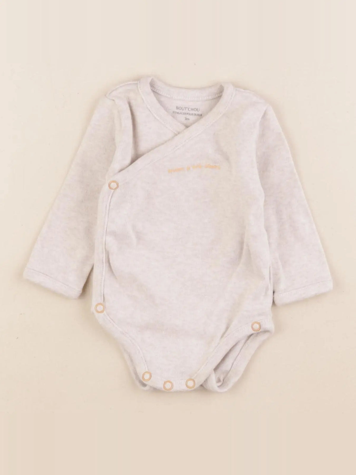 Boutchou - body beige - 3 mois