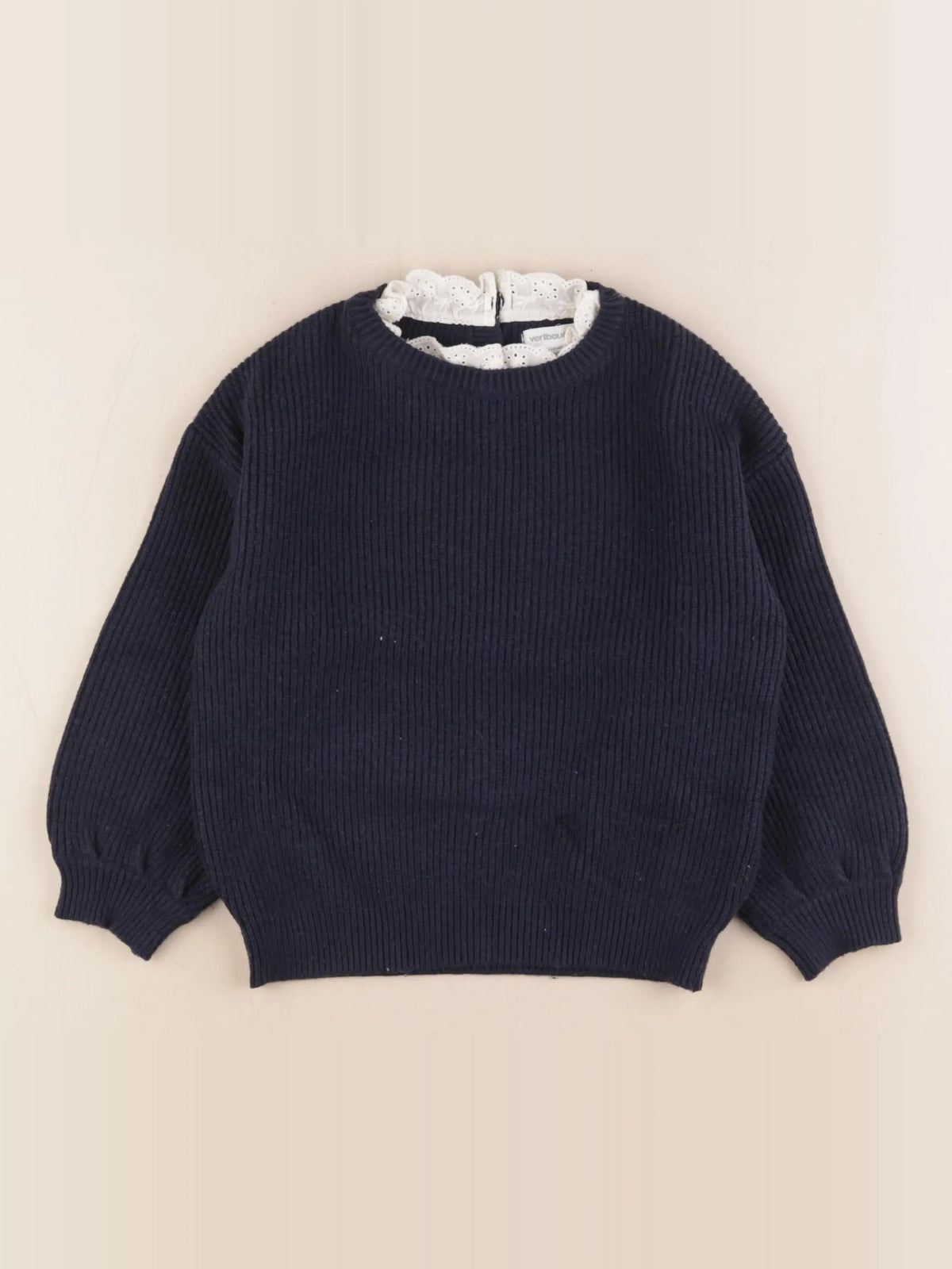 Vertbaudet - pull bleu - 5 ans